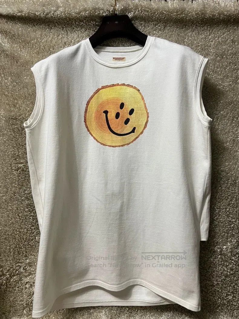 Kapital Kapital Smiley Face Short Sleeve T. Size US L / EU 52-54 / 3 - 1 Thumbnail