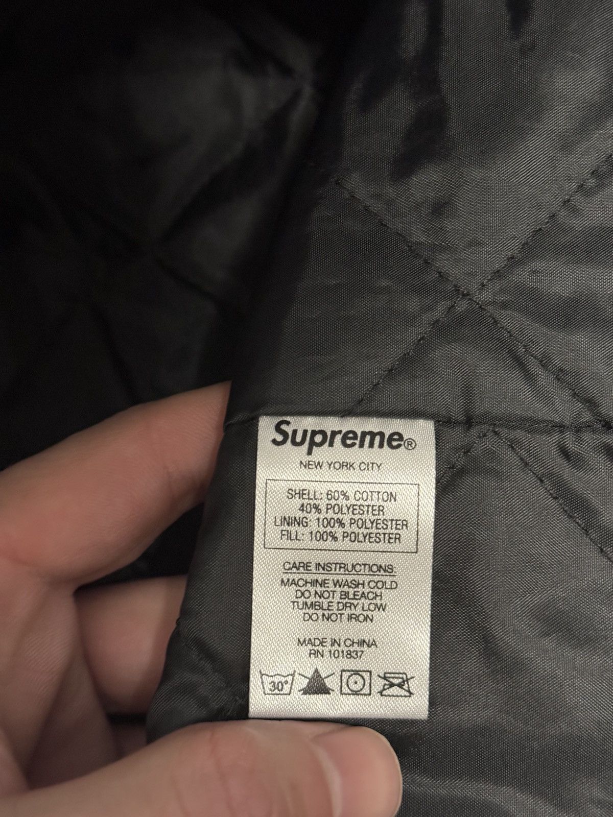Supreme Supreme Akira work jacket black medium new Size US M / EU 48-50 / 2 - 3 Thumbnail