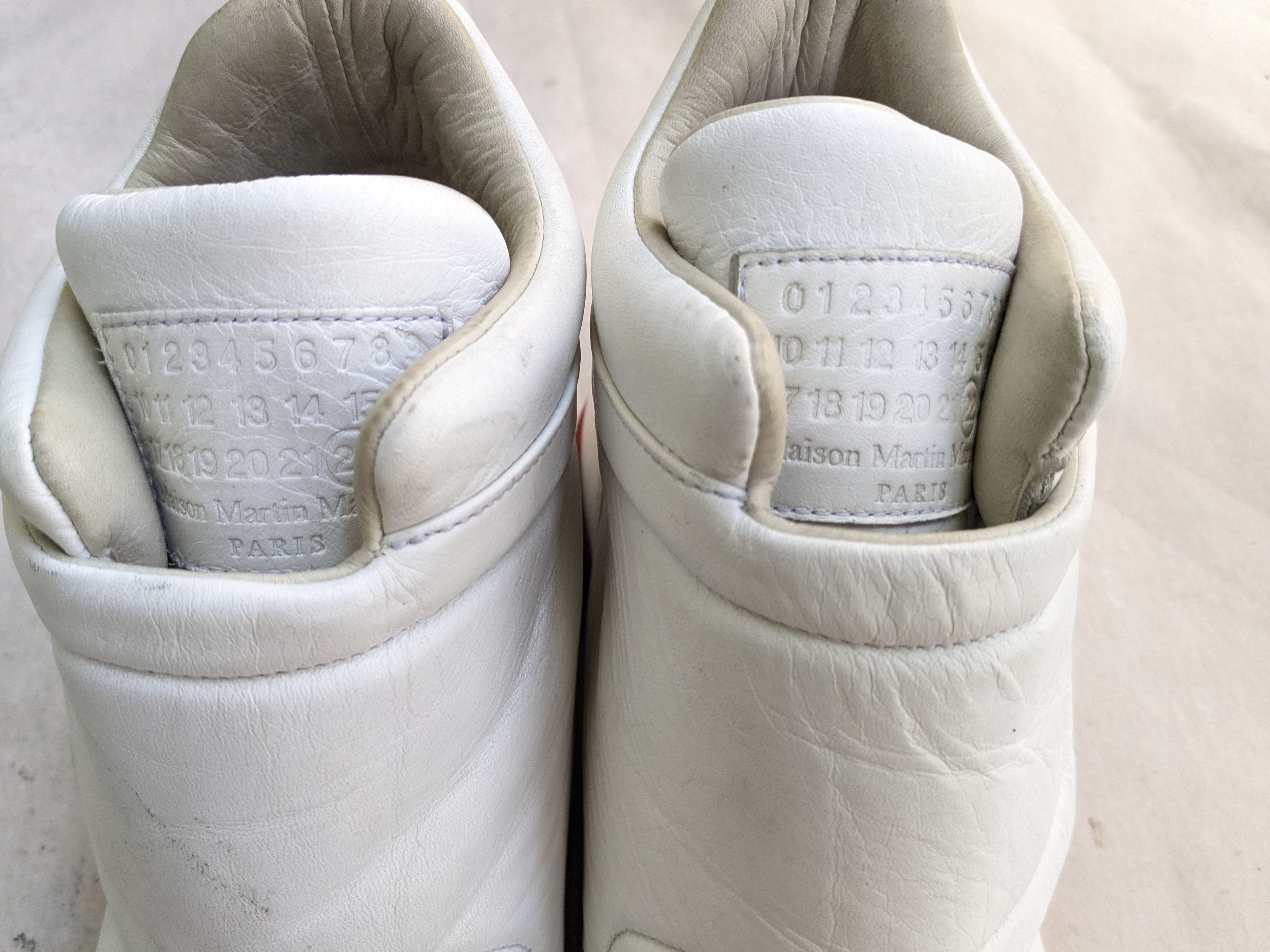 Maison Margiela Clinic Sneakers White Red 10 43 High