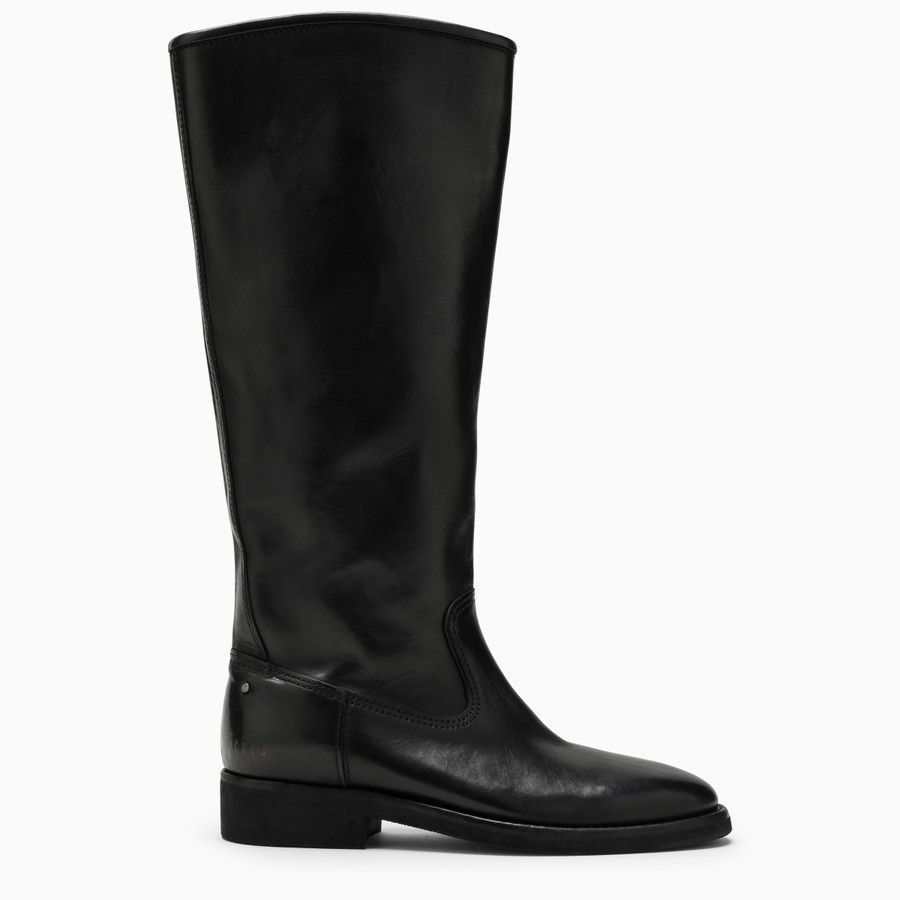 Golden Goose o1d2blof0824 Leather Boot in Black Size US 7 / IT 37 - 1 Thumbnail