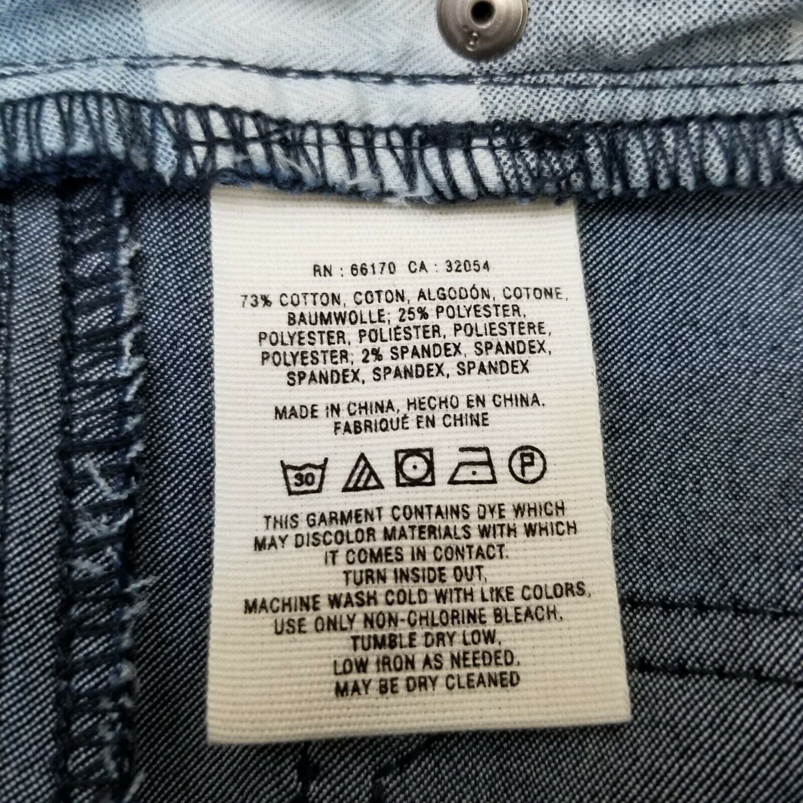 Anthropologie Anthro Pilcro Letterpress Denim Pencil Skirt Blue Jean Size 28" / US 6 / IT 42 - 6 Thumbnail
