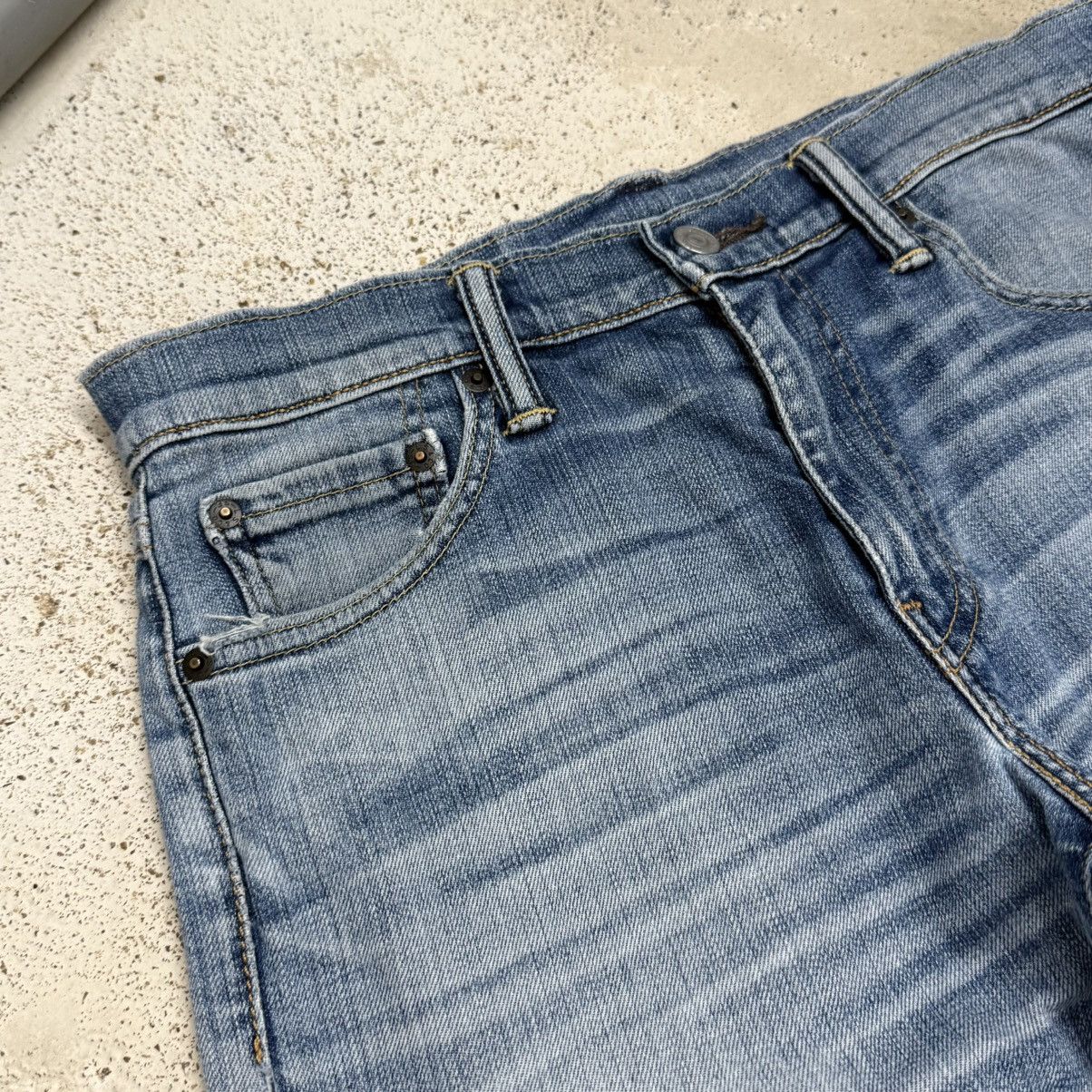 Levi's Levis 511 Y2K Lightwash Distressed Stretch Denim Pants Size US 30 / EU 46 - 8 Thumbnail