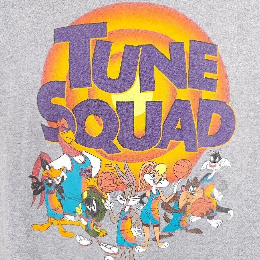 Other Looney Tunes T Shirt Mens Size Large Gray Tune Squad Bugs Size US L / EU 52-54 / 3 - 2 Thumbnail