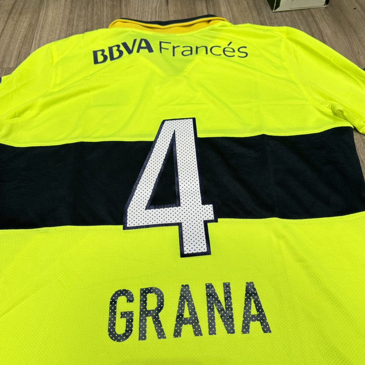 Nike × Sports Specialties Boca Juniors 13/14 player issue third away shirt #4 Grana Size US XL / EU 56 / 4 - 4 Thumbnail