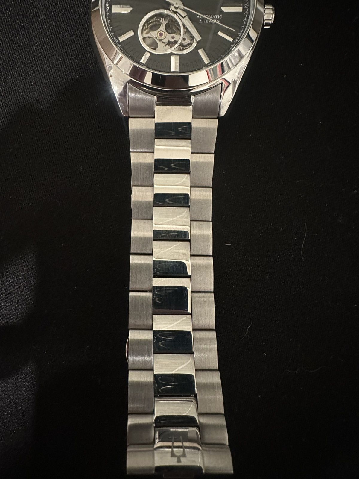 Bulova Bulova Surveyor Automatic Black Dial Watch Size ONE SIZE - 2 Thumbnail