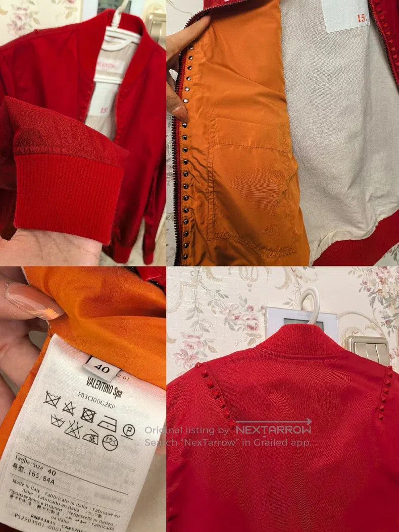 Valentino Valentino Jackets, baseball uniforms, waterproof flight su Size M / US 6-8 / IT 42-44 - 8 Thumbnail