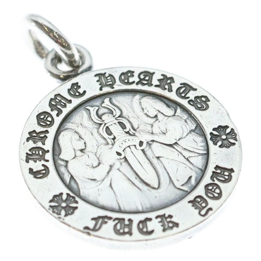 Chrome Hearts Chrome Hearts Angel Medal Charm Pendant Silver Size ONE SIZE - 5 Thumbnail