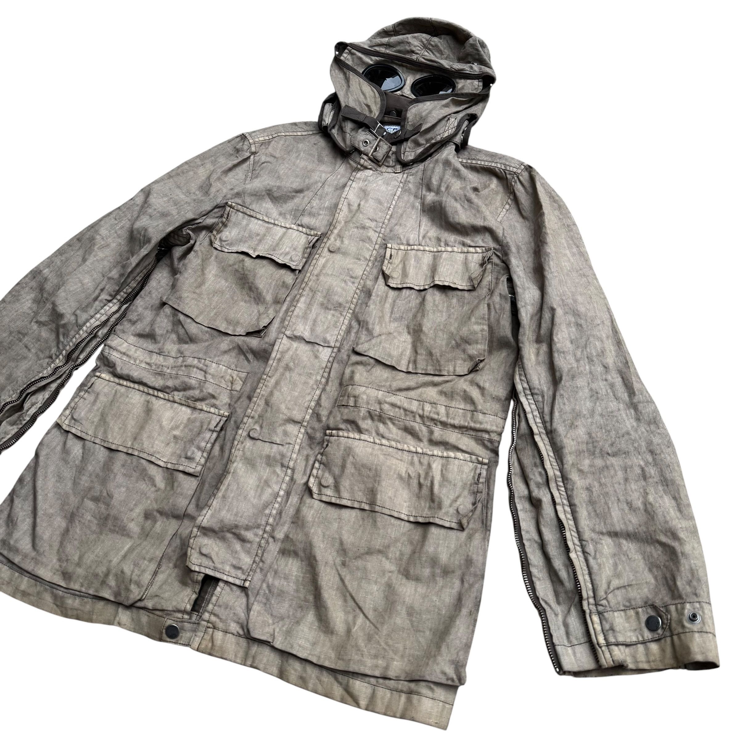 C.P. Company CP Company Linoflax Transparent Cover Goggle Jacket Size US M / EU 48-50 / 2 - 5 Thumbnail