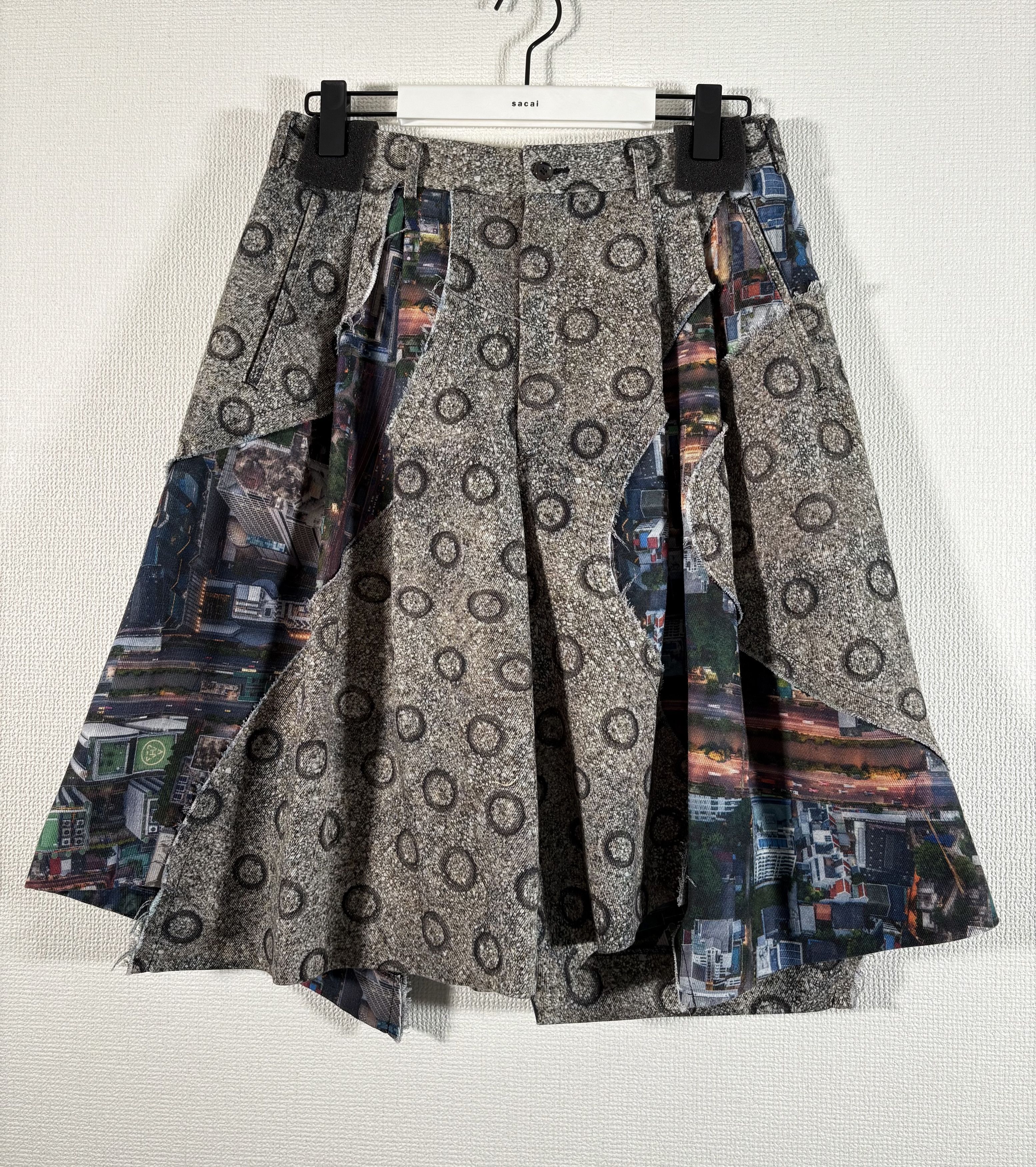 Comme des Garcons Homme Plus AD2018 Comme des Garcons Homme Plus Print Half Pants Size US 30 / EU 46 - 1 Thumbnail