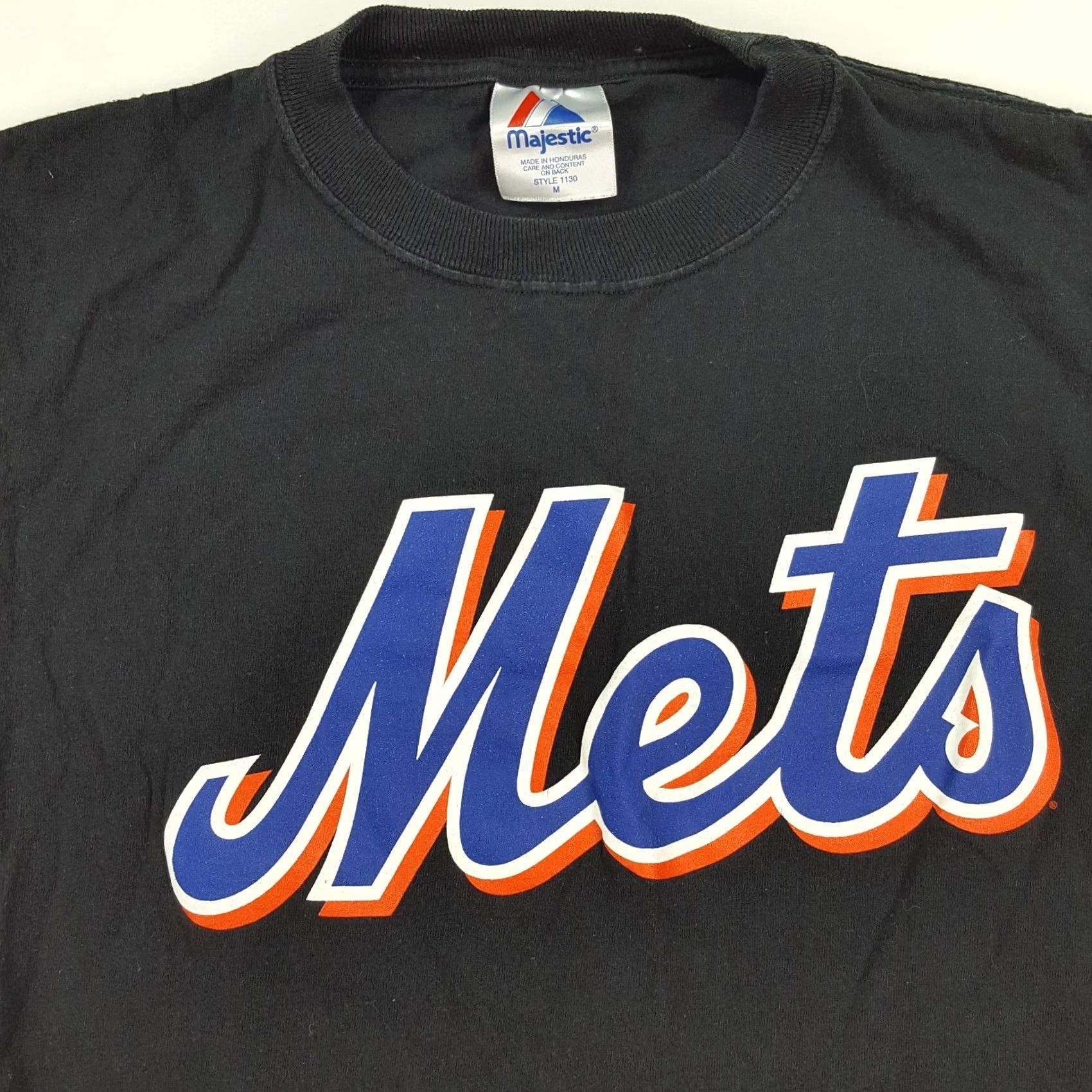 MLB VINTAGE New York Mets Pedro Martinez #45 Men’s Small MLB Baseball Retro T Shirt Size US S / EU 44-46 / 1 - 2 Thumbnail