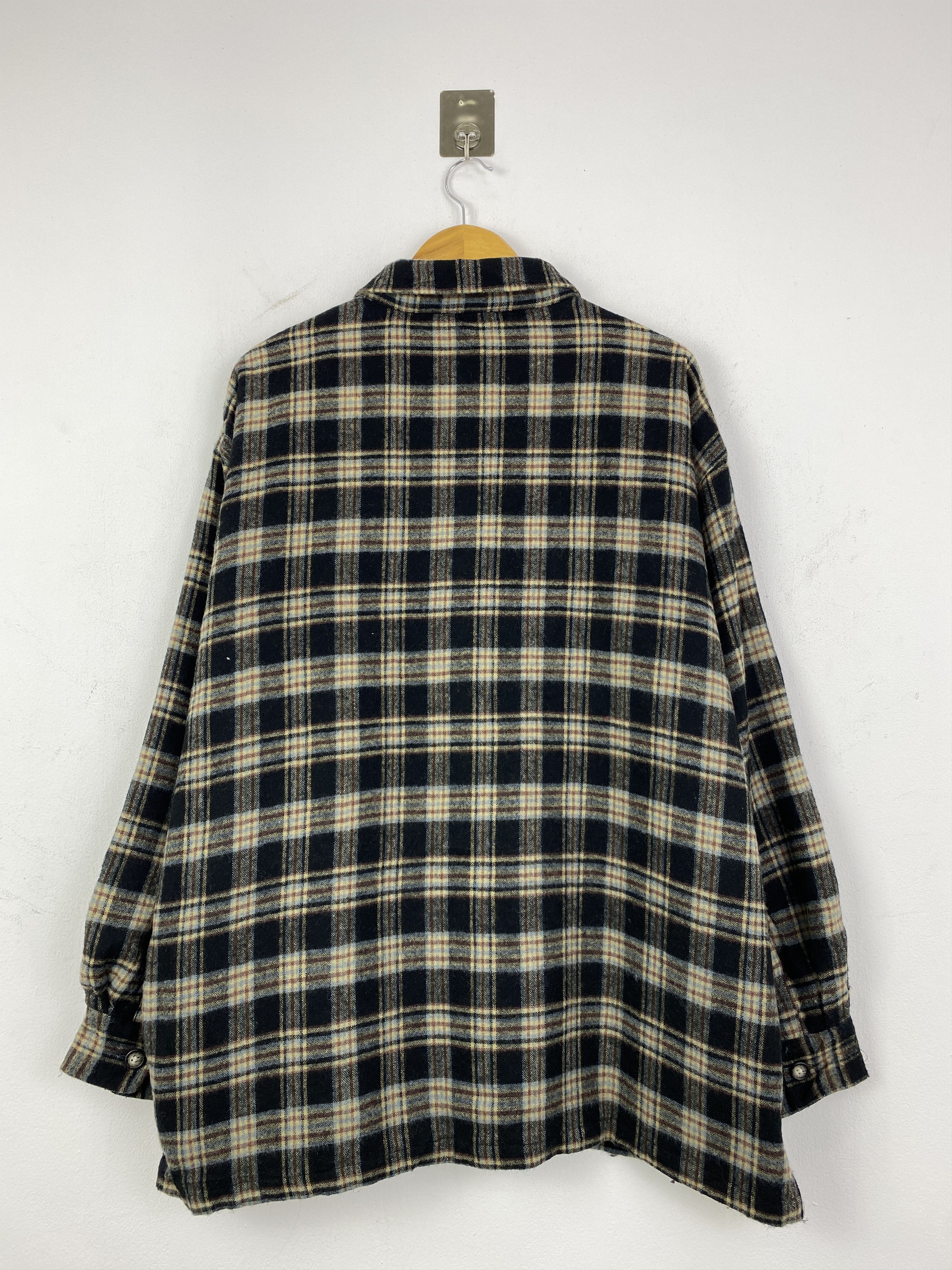 Pro-Keds Vintage Pro-Keds Plaid Flannel Zip-Up Shirt JA0211 Size US XXL / EU 58 / 5 - 2 Thumbnail
