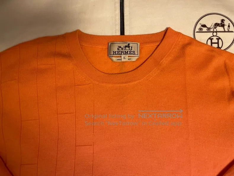 Hermes Hermes Knitted sweater, long-sleeve Size US XL / EU 56 / 4 - 4 Thumbnail