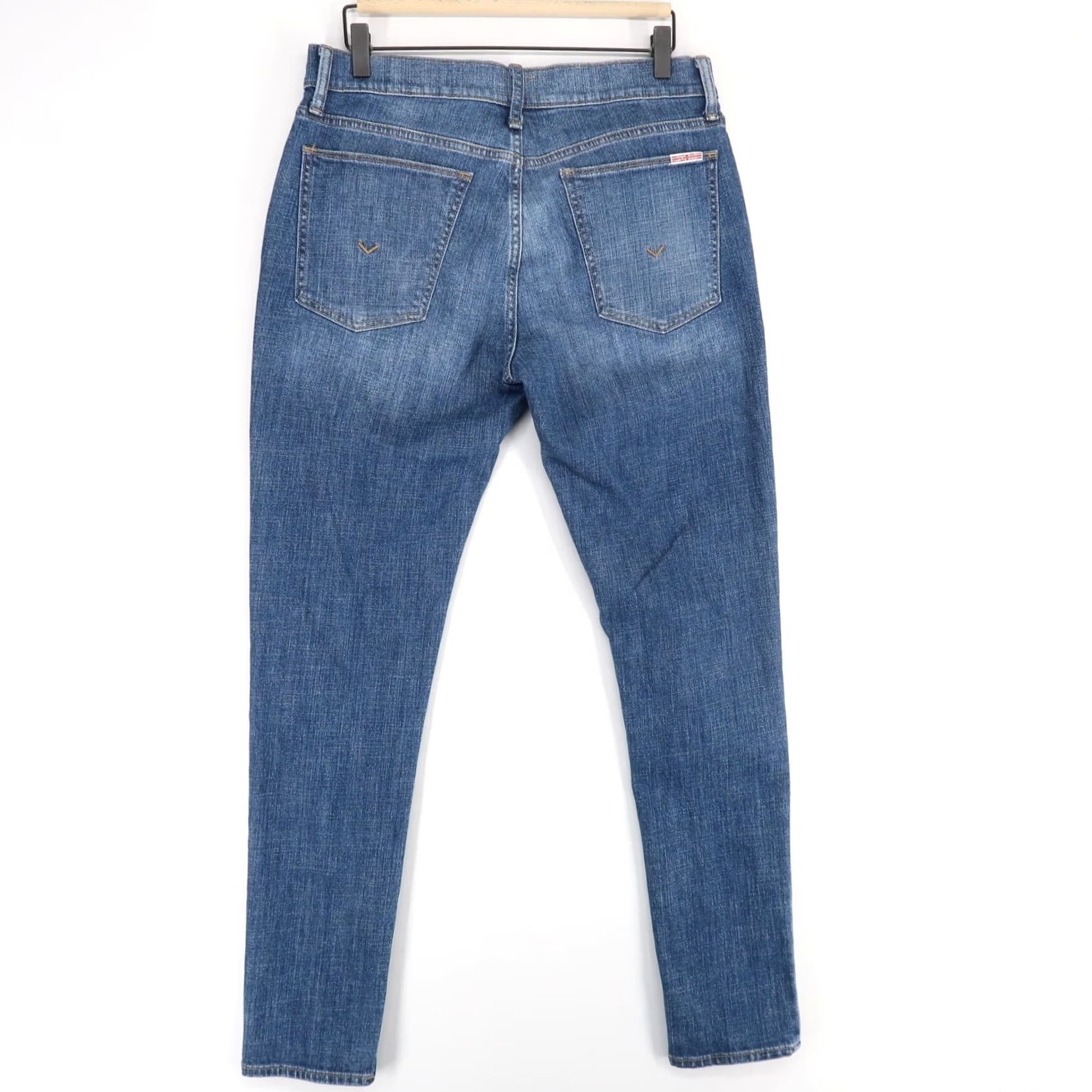 Hudson Hudson Jeans Mens 32 Blue Skinny Stretch Five Pocket Zip Fly Jeans Size US 32 / EU 48 - 2 Thumbnail