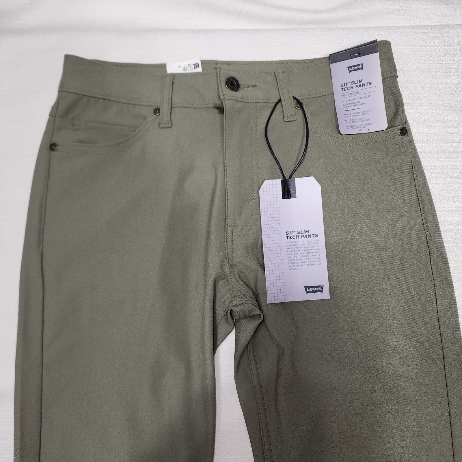 Levi's Levi's Men's 511 Slim Tech Pants W29''x L30'' men's Size US 29 - 5 Thumbnail