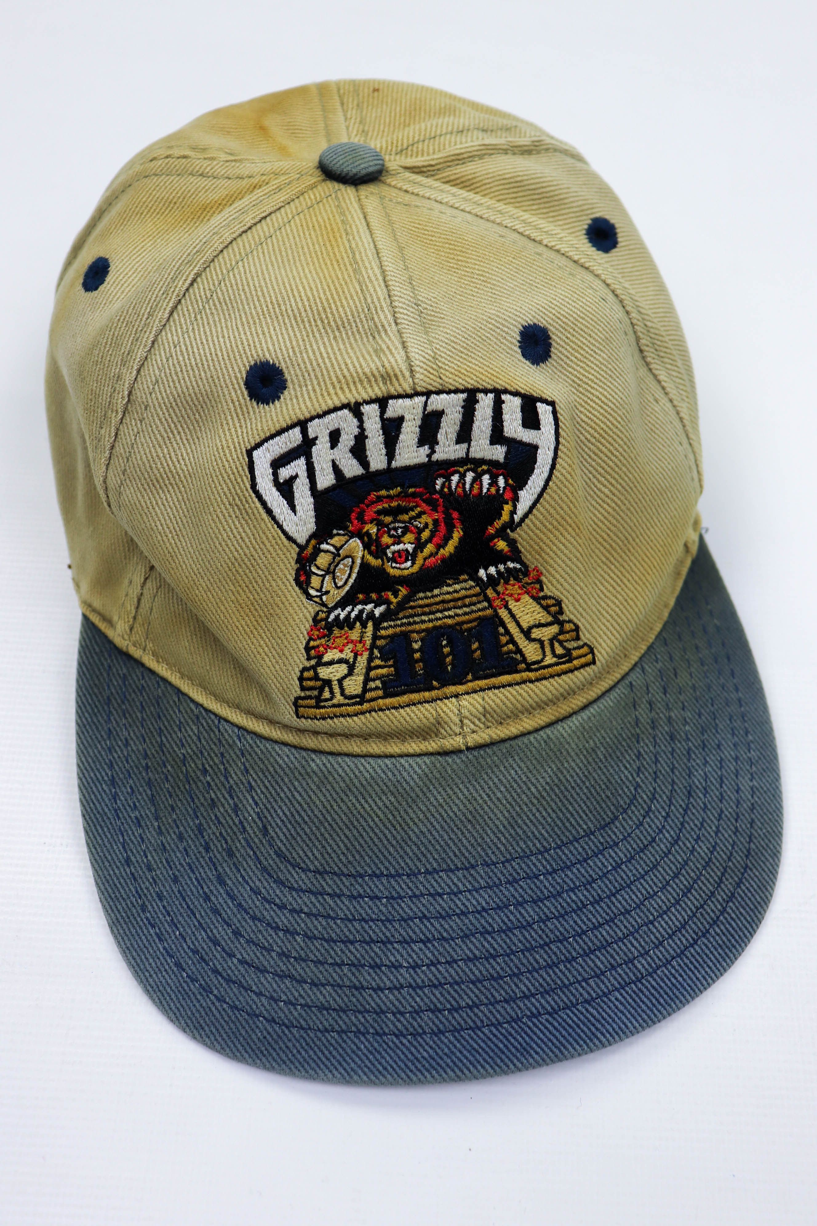 Vintage Vintage Distressed Scheuchzer Grizzly101 Rail Train Logo Cap Size ONE SIZE - 9 Thumbnail