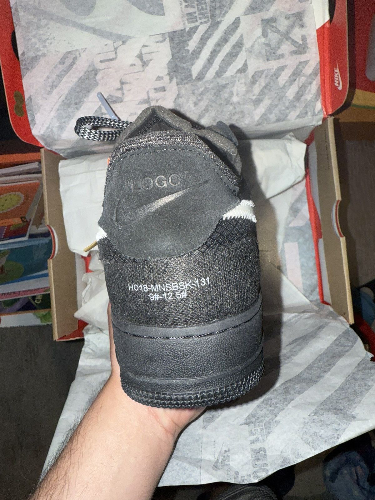 Off-White OFF WHITE x NIKE AF1 Size US 10.5 / EU 43-44 - 7 Thumbnail