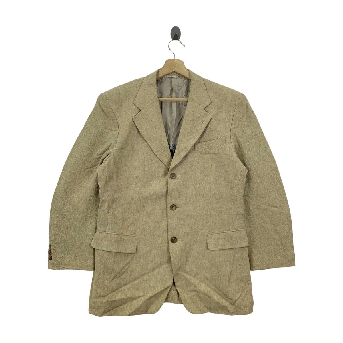 image of Enrico Coveri Italian Fashion Designer Blazer Coat Jacket in Brown, Men's (Size Medium)