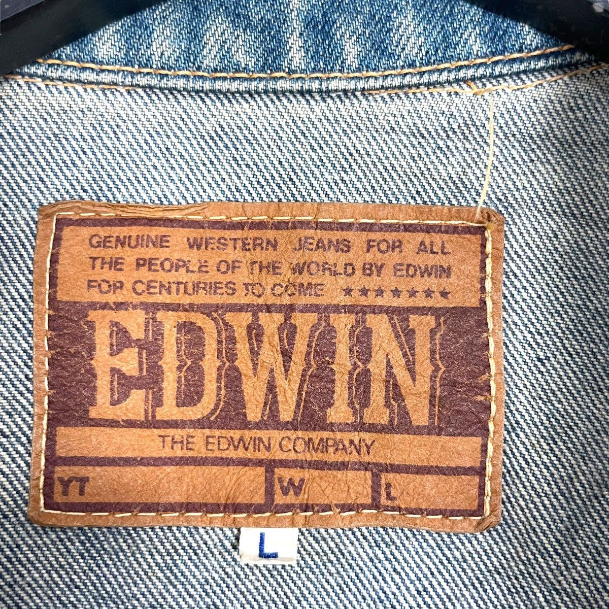 Edwin Vintage Edwin Denim Jacket Trukers Button Up Denim Jeans Size US S / EU 44-46 / 1 - 11 Thumbnail