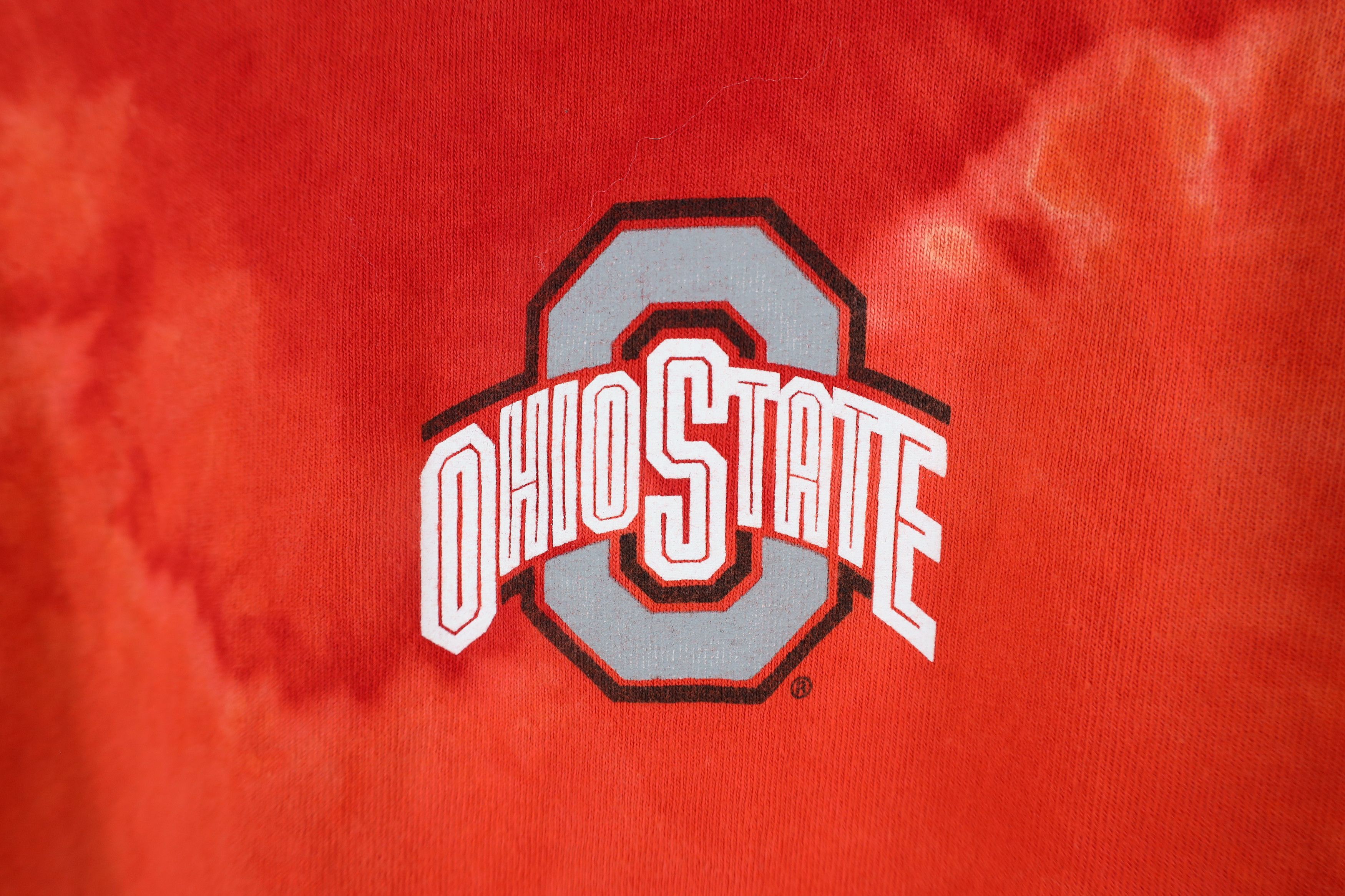 Starter × Vintage Vintage 90s Starter Acid Wash Ohio State University T-Shirt Size US XXL / EU 58 / 5 - 8 Thumbnail