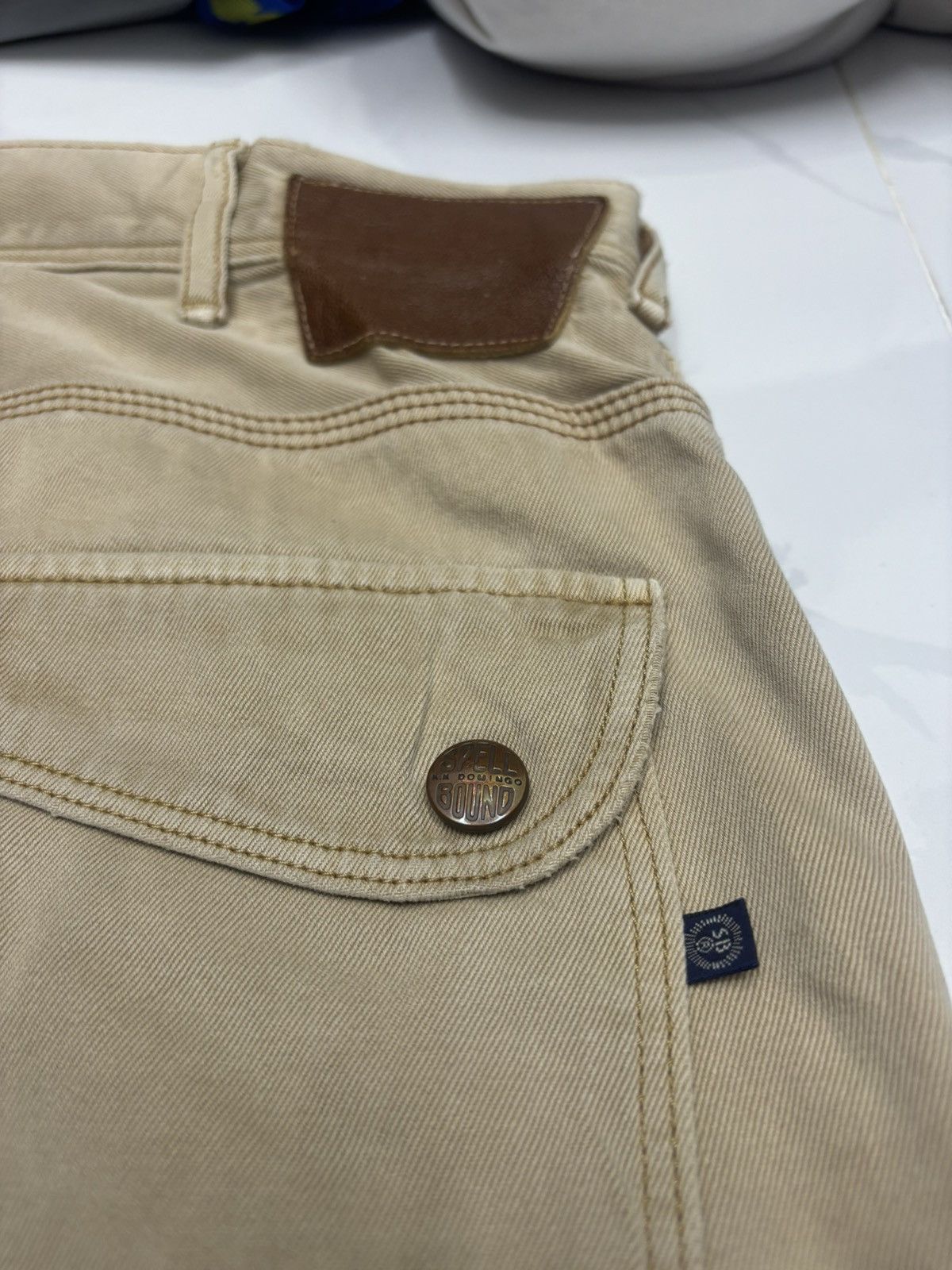 Hysteric Glamour SPELLBOUND FADED BROWN PAINTER PANTS Size US 31 - 12 Thumbnail