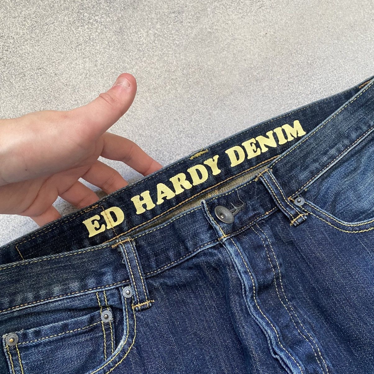 Ed Hardy Vintage Ed Hardy Jeans Baggy Japanese Y2K Size US 34 / EU 50 - 7 Thumbnail