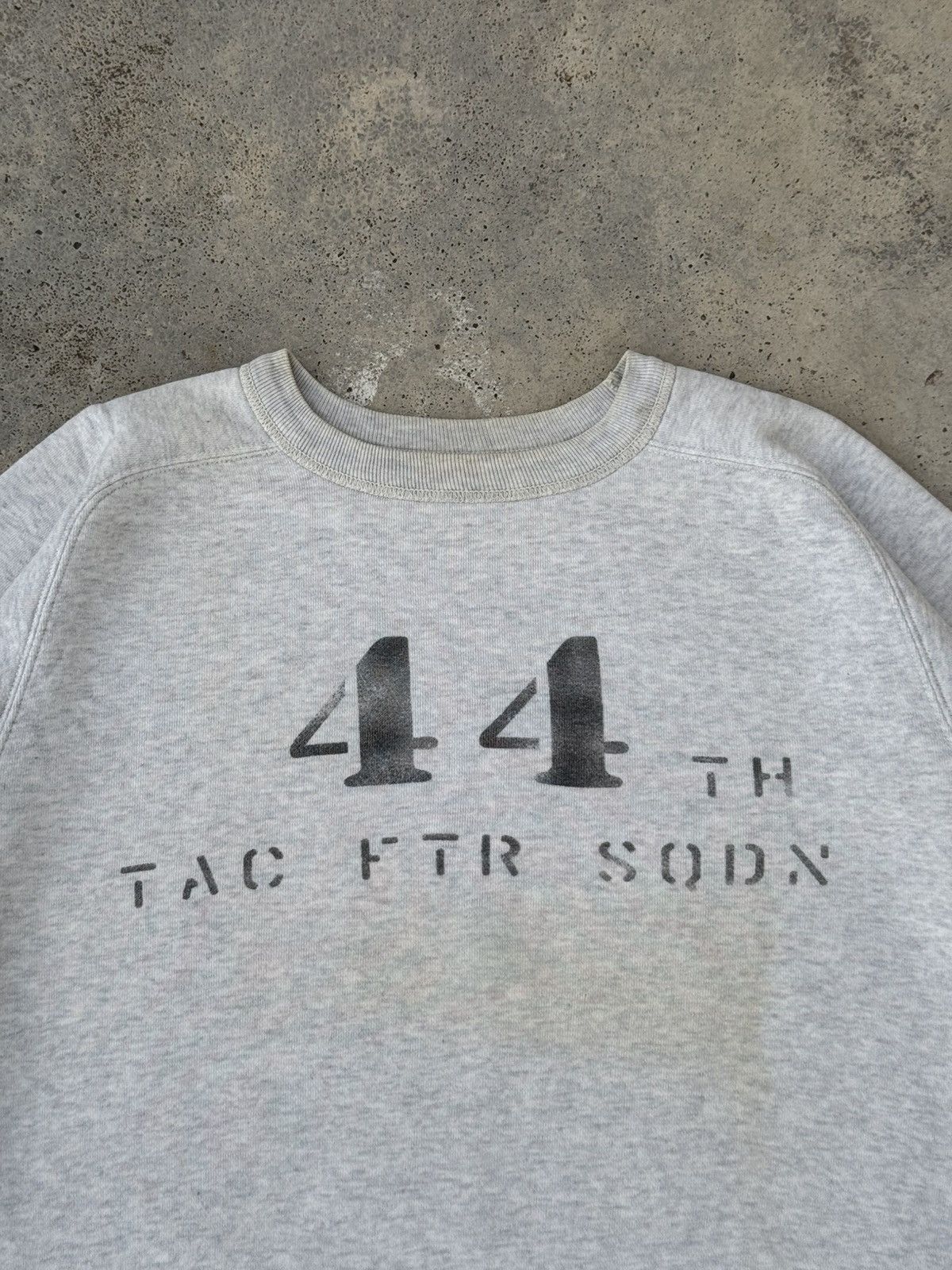 Buzz Rickson's Vintage Buzz Rickson Vampire Bats 44th TAC FTR SODN Crewneck Size US M / EU 48-50 / 2 - 5 Thumbnail