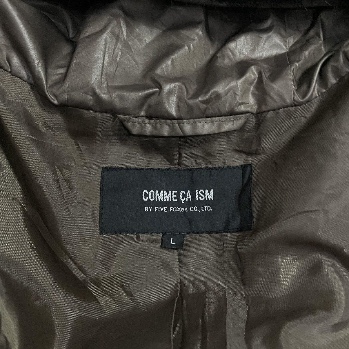 If Six Was Nine 🇯🇵 COMME CA ISM NYLON FUR HOODIE ZIPPER VEST Size US L / EU 52-54 / 3 - 6 Thumbnail