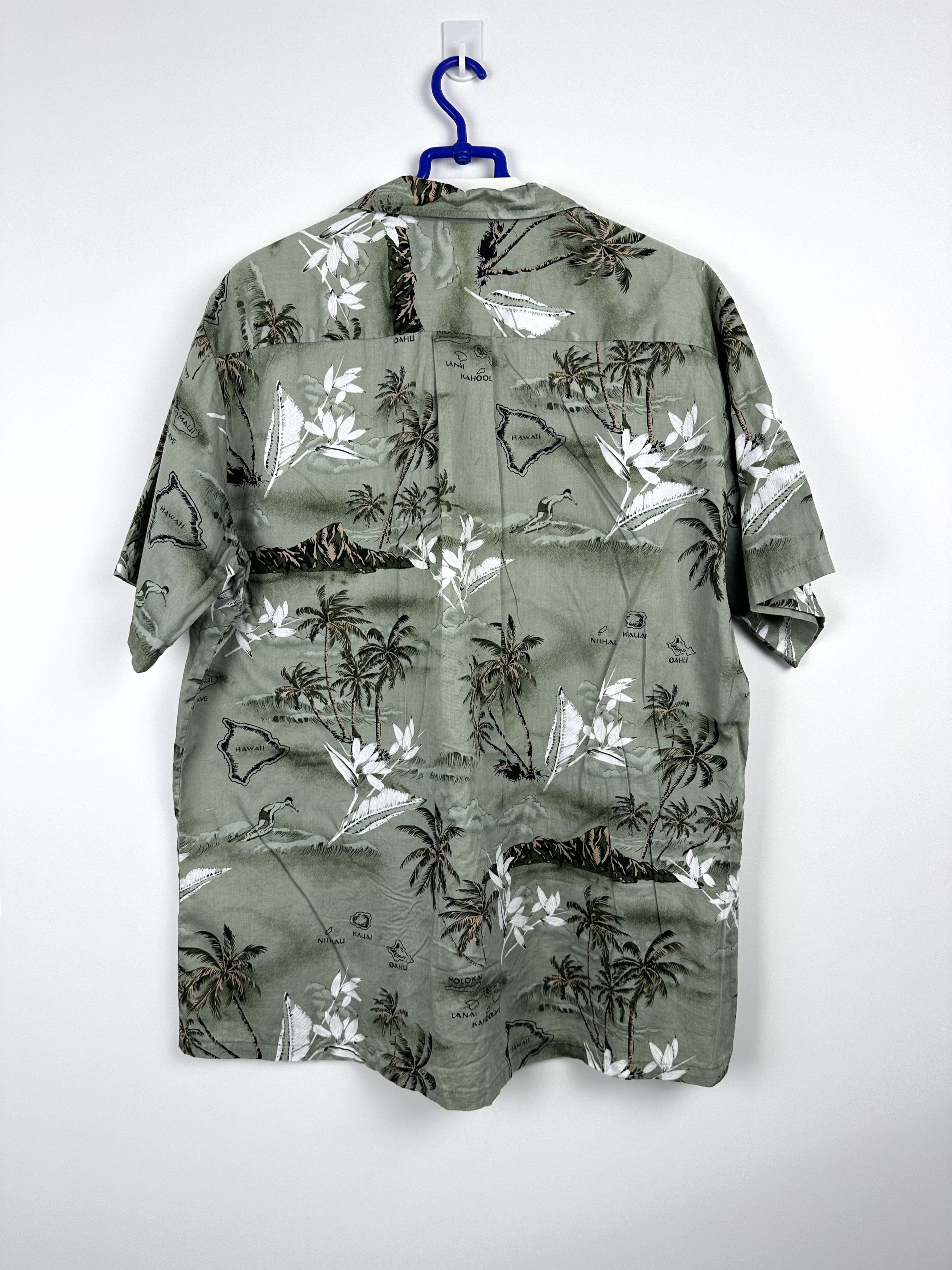 Vintage Hawaiian retro beach vacation cotton shirt Size US XXL / EU 58 / 5 - 5 Thumbnail
