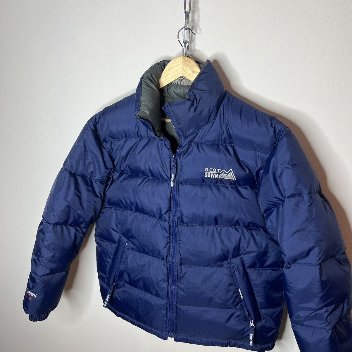 Vintage VINTAGE PUFFER JACKET BOXY FIT Size US L / EU 52-54 / 3 - 3 Thumbnail