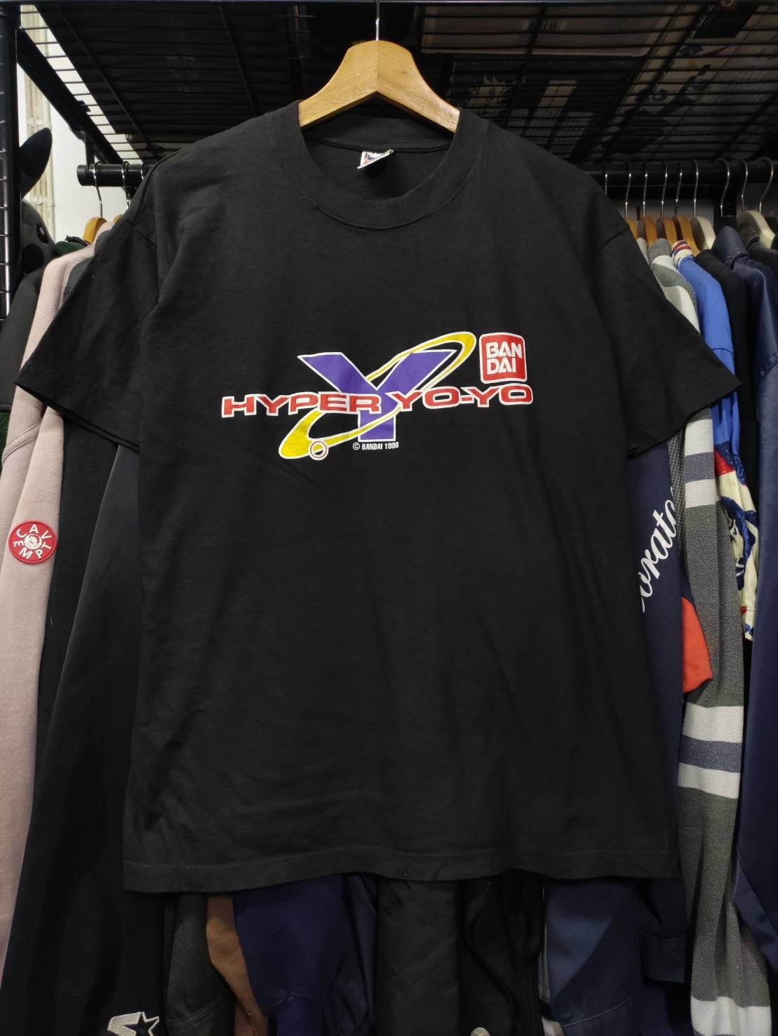 Vintage Rare! Vtg 1998 Hyper Yo-Yo Bandai T-Shirt Size US XL / EU 56 / 4 - 2 Thumbnail