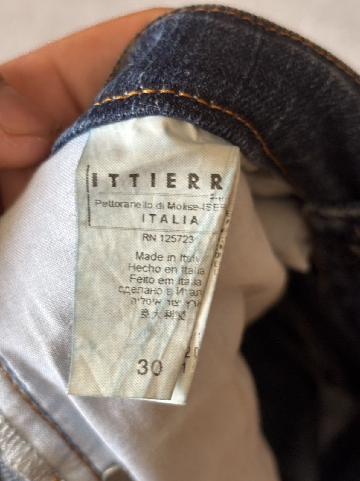 Pierre Balmain VINTAGE PIERRE BALMAIN DISTRESSED BIKER JEANS Size 27" / US 4 / IT 40 - 5 Thumbnail