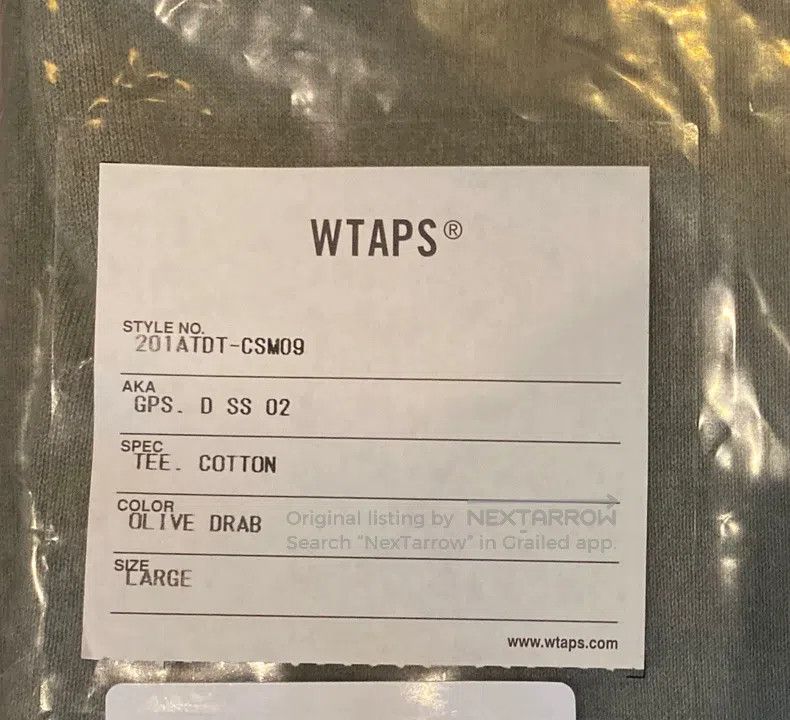 Wtaps Wtaps Washable short sleeves Size US L / EU 52-54 / 3 - 4 Thumbnail