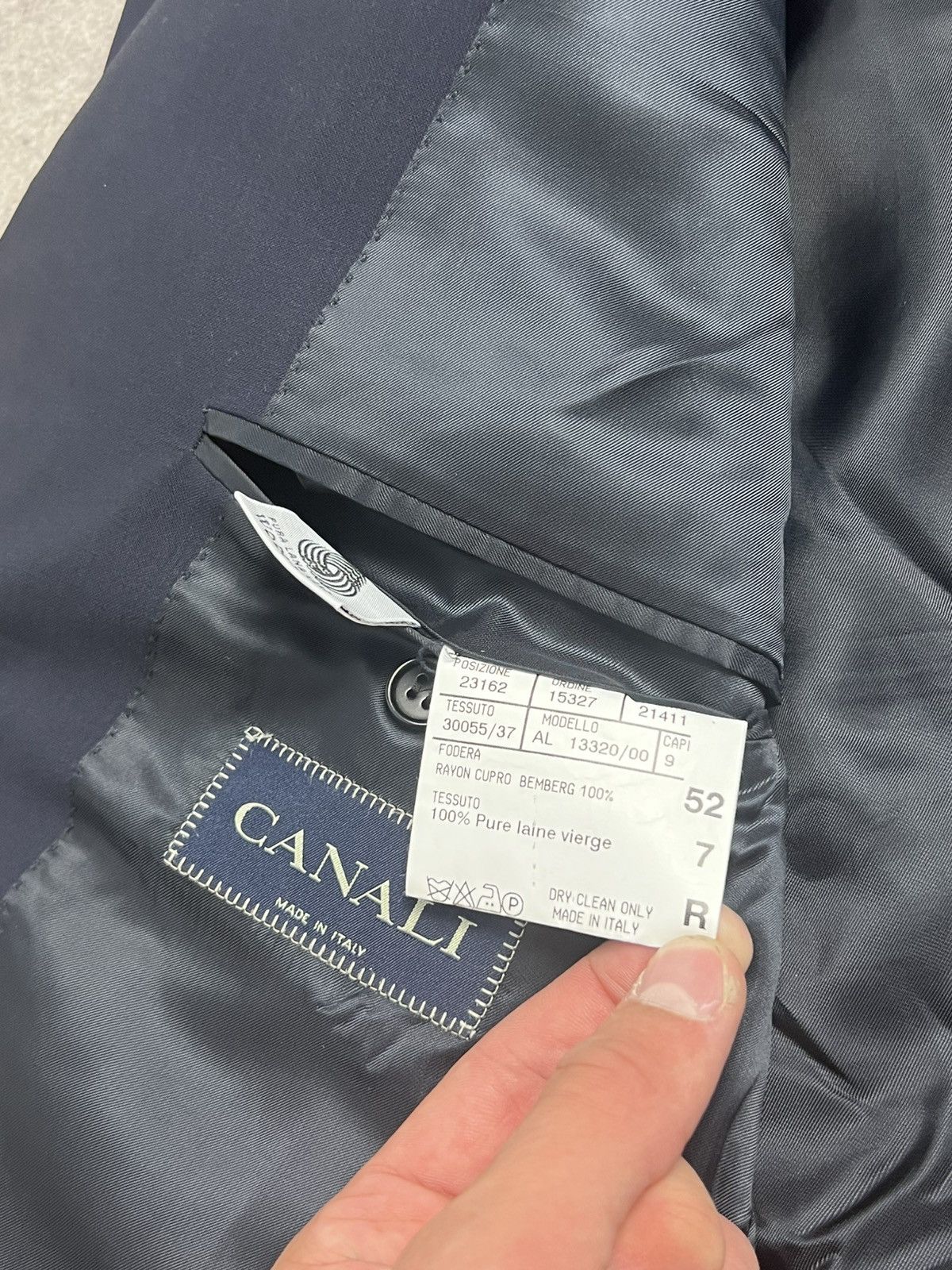 Canali Canali Wool Blazer Jacket Size 52R - 9 Thumbnail