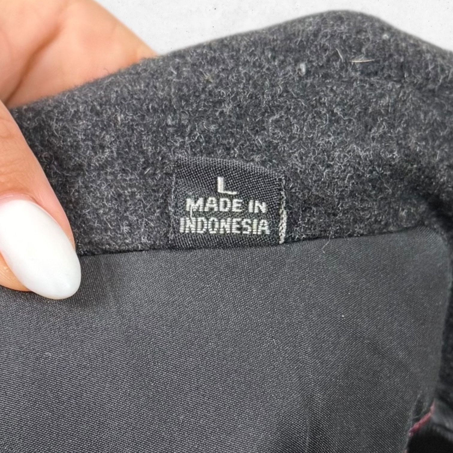 Dockers Dockers Premium Dark Gray Wool Blend Overcoat Men's L Size US L / EU 52-54 / 3 - 4 Thumbnail