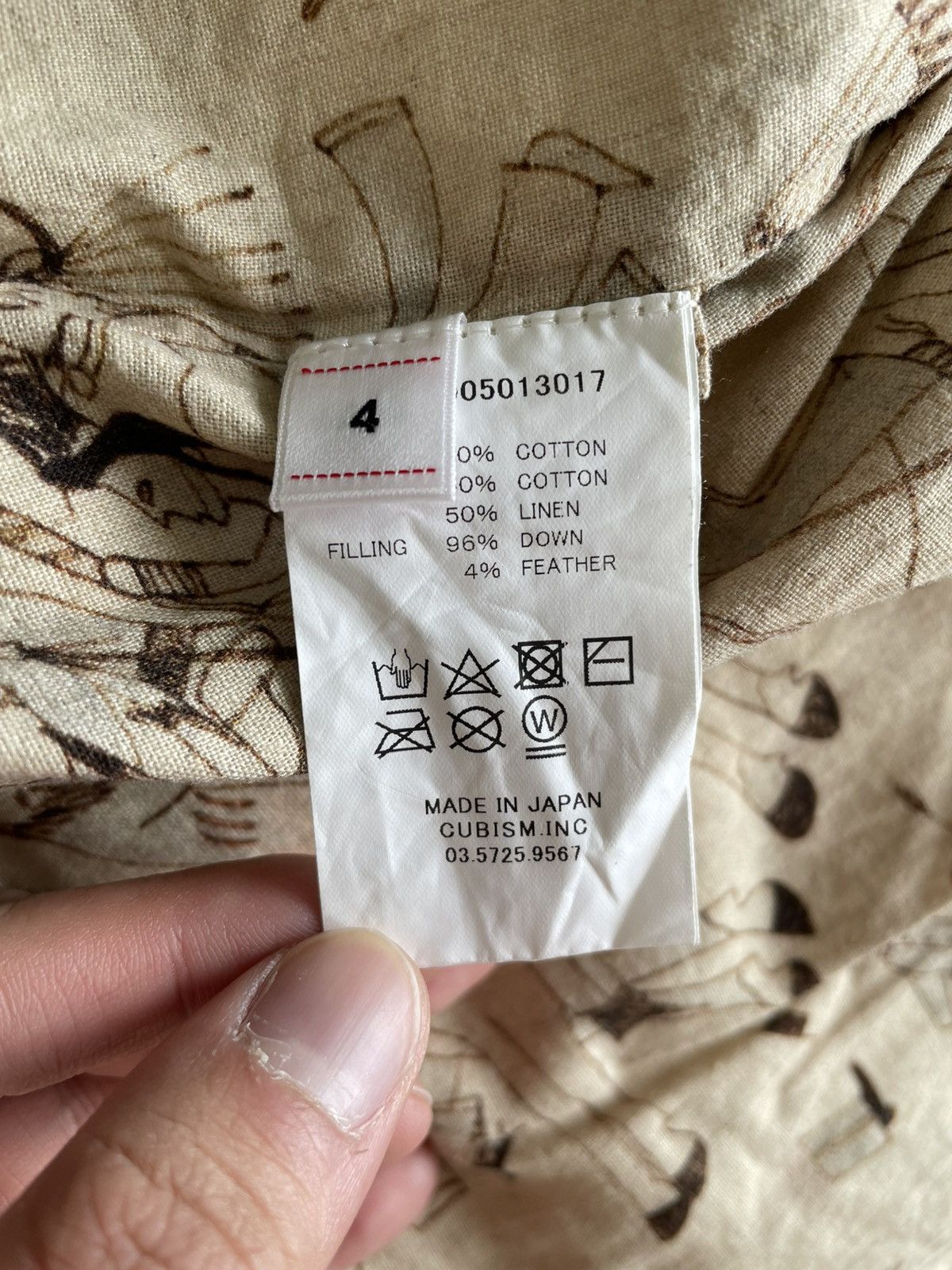 Visvim Visvim ICT Kerchief Down jacket bandana black FW19 Size US XL / EU 56 / 4 - 14 Thumbnail