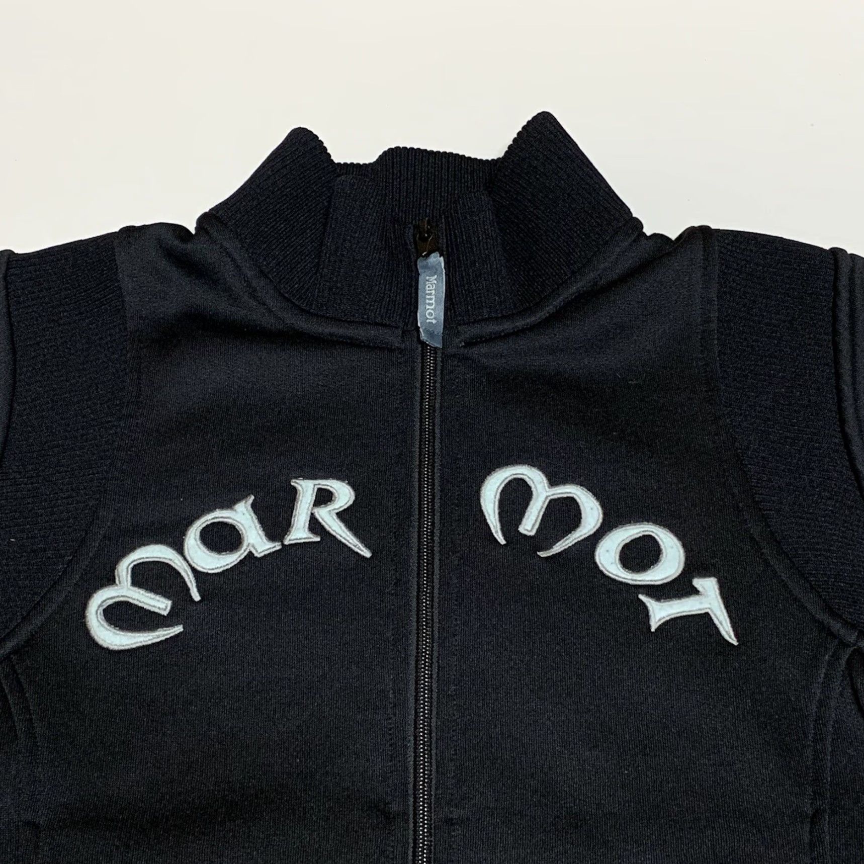 Marmot VINTAGE? No — Marmot Jacket Women S Black Full Zip Shirt? Size S / US 4 / IT 40 - 2 Thumbnail
