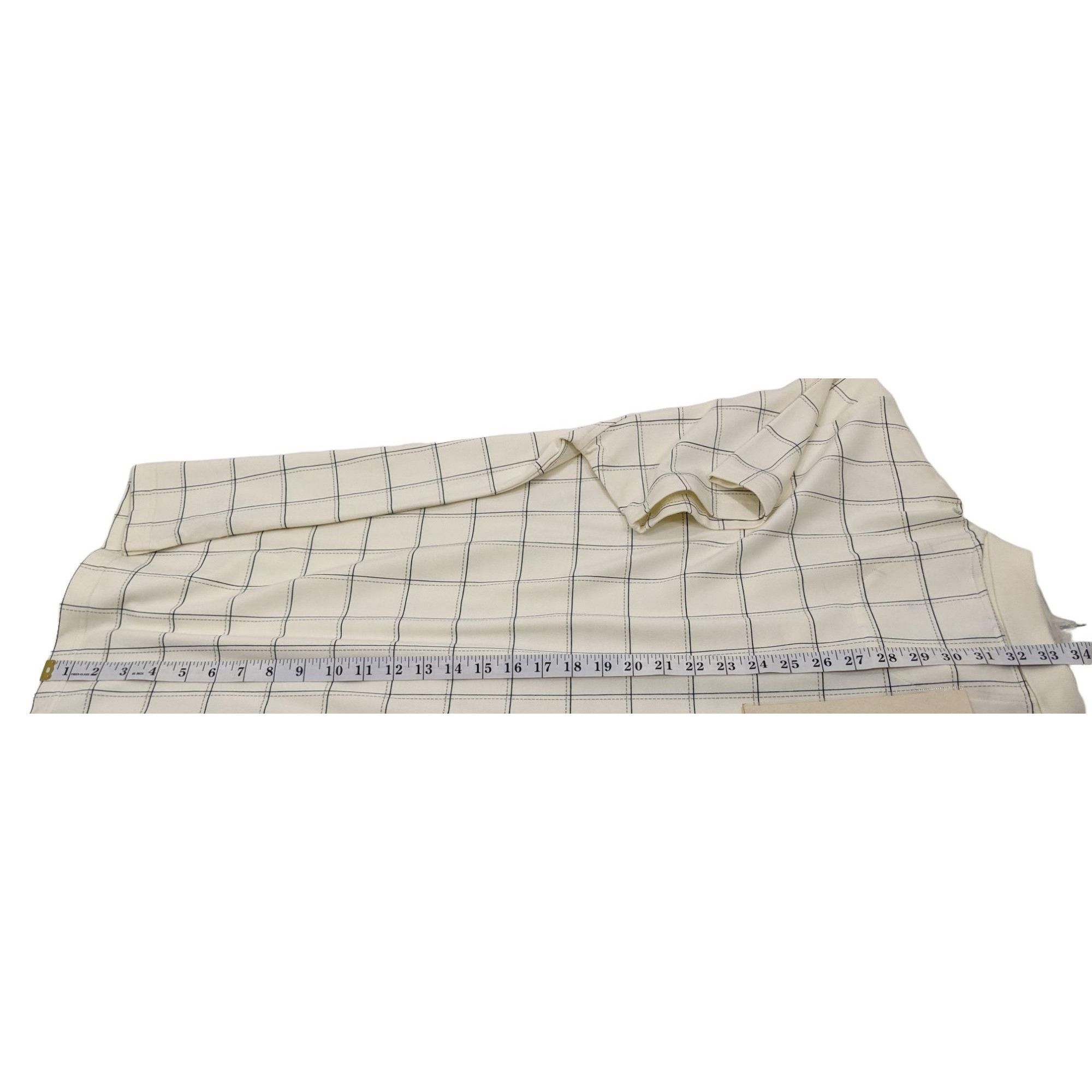 Other Arrow Mens White Checkered Polo Shirt XXL Cotton/Polyester B Size US XXL / EU 58 / 5 - 13 Thumbnail