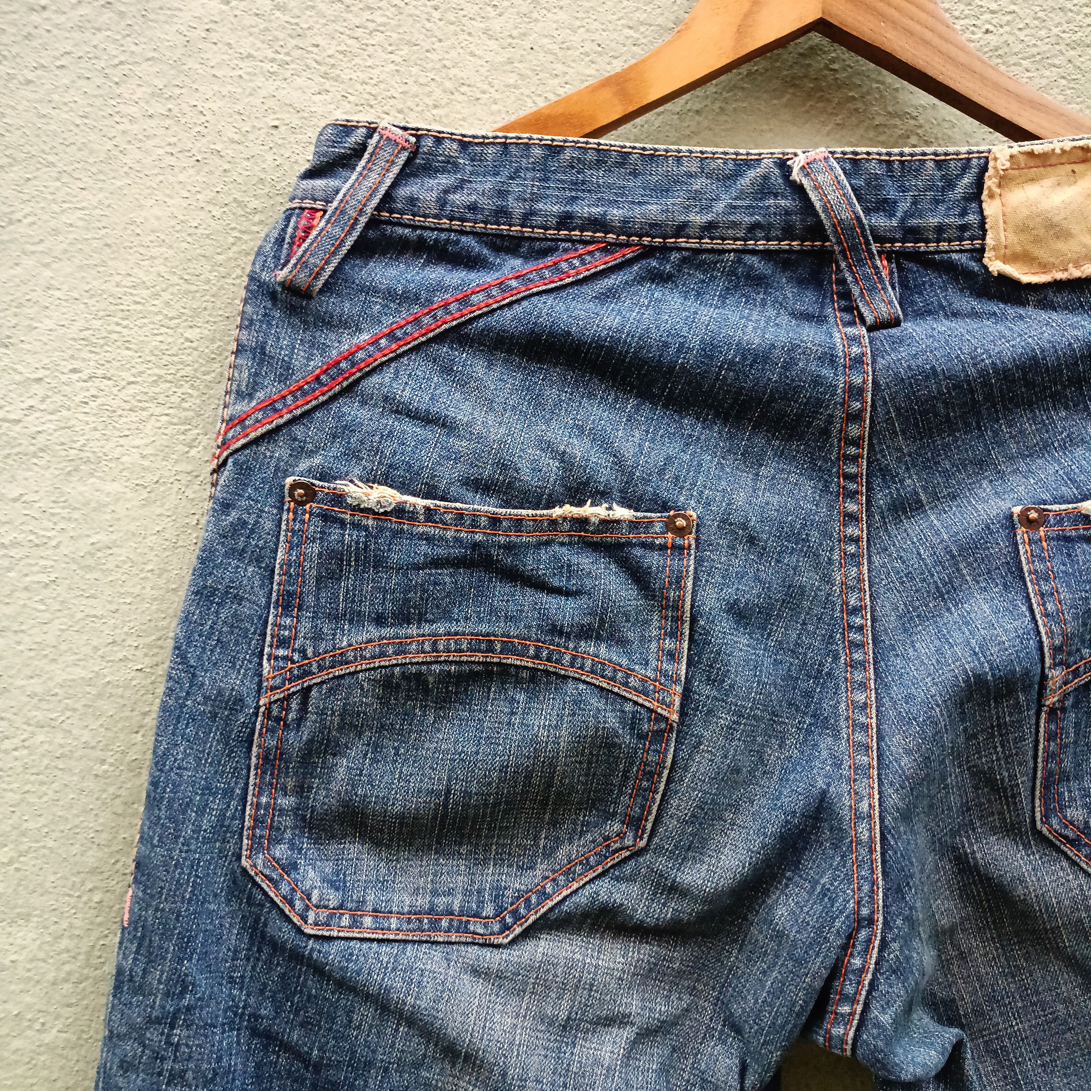 Japanese Brand Blue Way Distressed Denim Japanese Brand Size US 32 / EU 48 - 9 Thumbnail