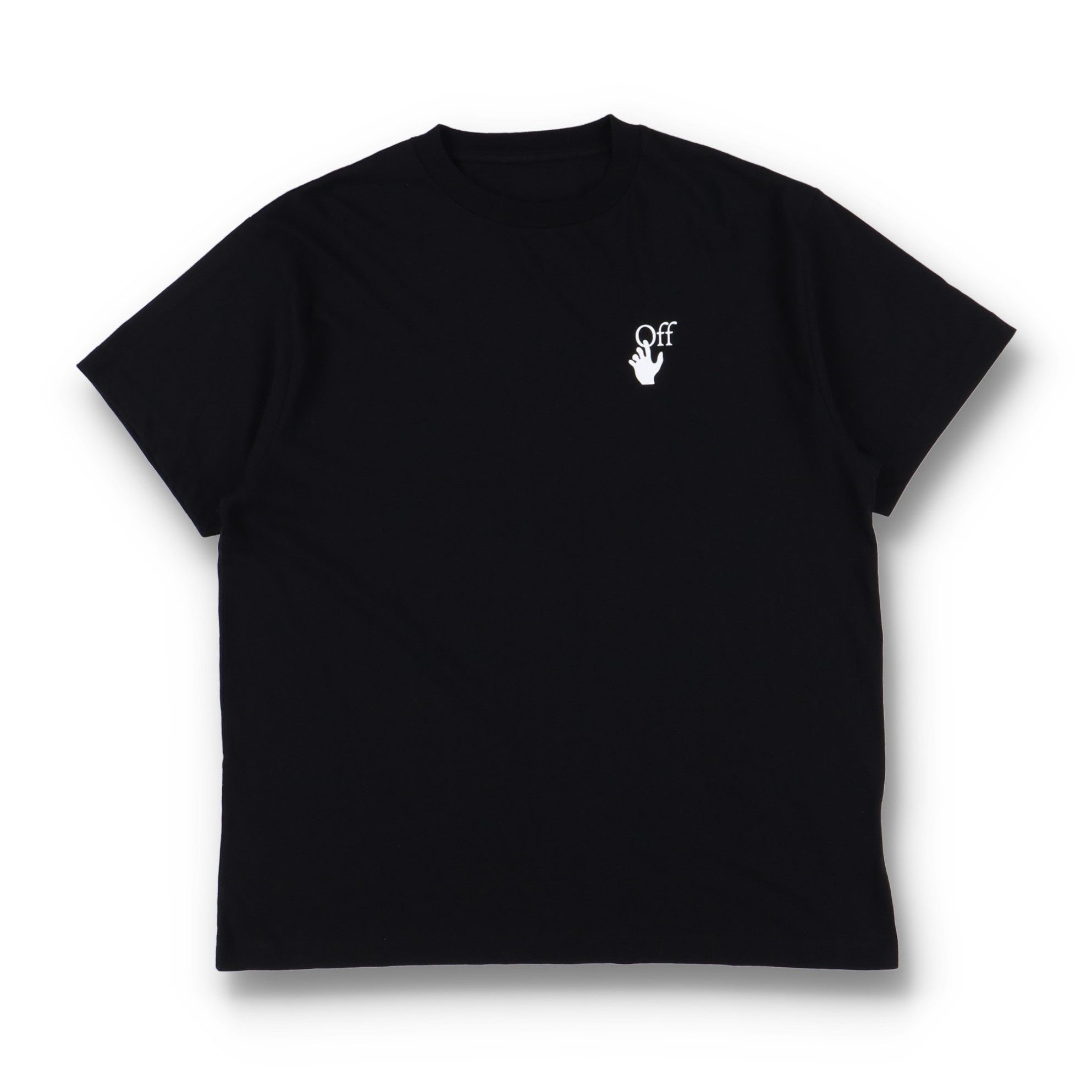 Off-White Black Cut Here Arrows Oversized T-Shirt Size US M / EU 48-50 / 2 - 6 Thumbnail