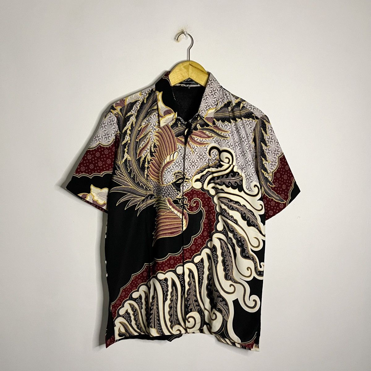 Issey Miyake Vintage Handmade Batik Shirt Indonesia Traditional Pattern Size US M / EU 48-50 / 2 - 1 Thumbnail