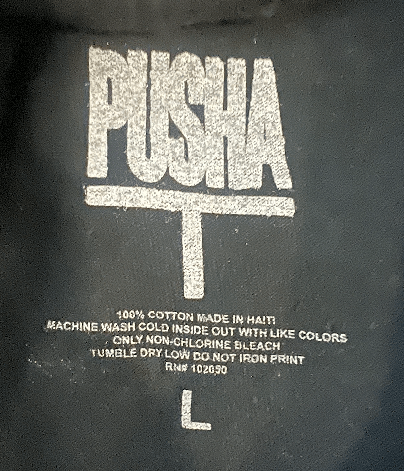 Pusha T Pusha T It's Almost Dry Tour Merch T-Shirt Size US L / EU 52-54 / 3 - 3 Thumbnail