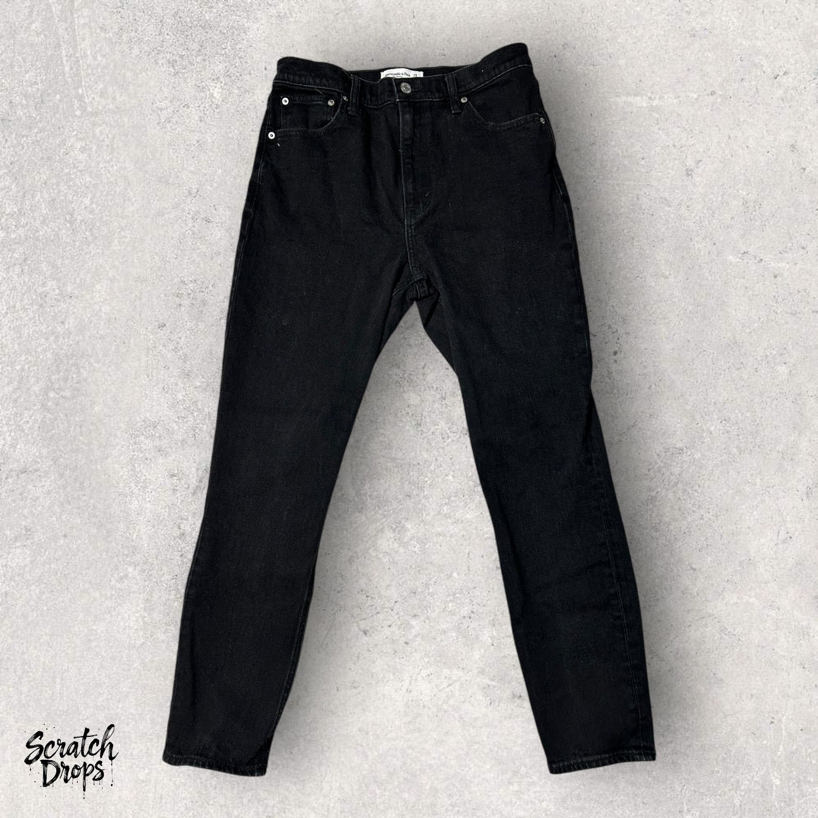 Abercrombie & Fitch Abercrombie & Fitch High Rise The Skinny Black Size 29 Denim Size 29" - 1 Thumbnail