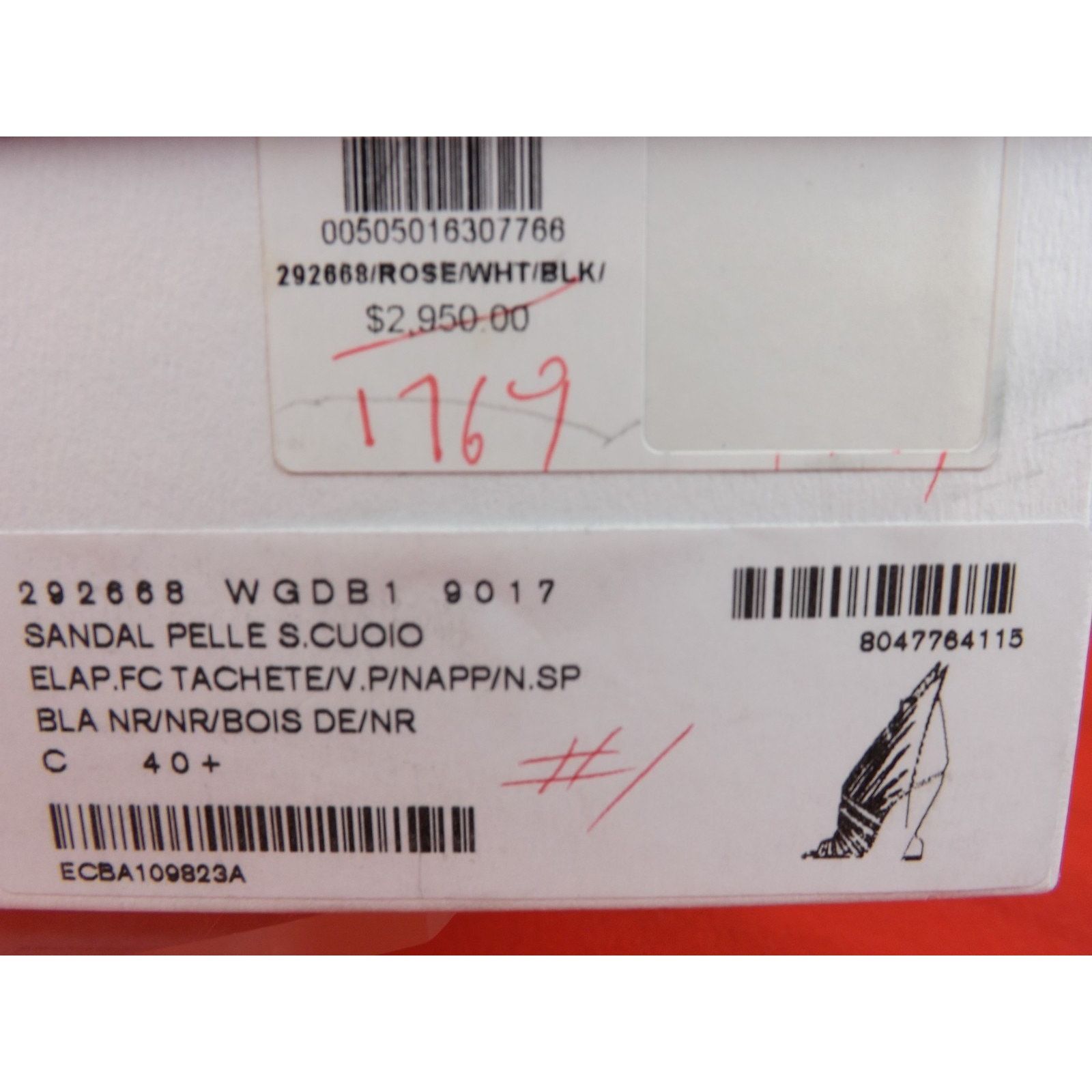 Balenciaga NIB BALENCIAGA MULTI COLOR PYTHON WINGS HEELS PUMPS 40.5 $3K Size US 10.5 / IT 40.5 - 12 Thumbnail