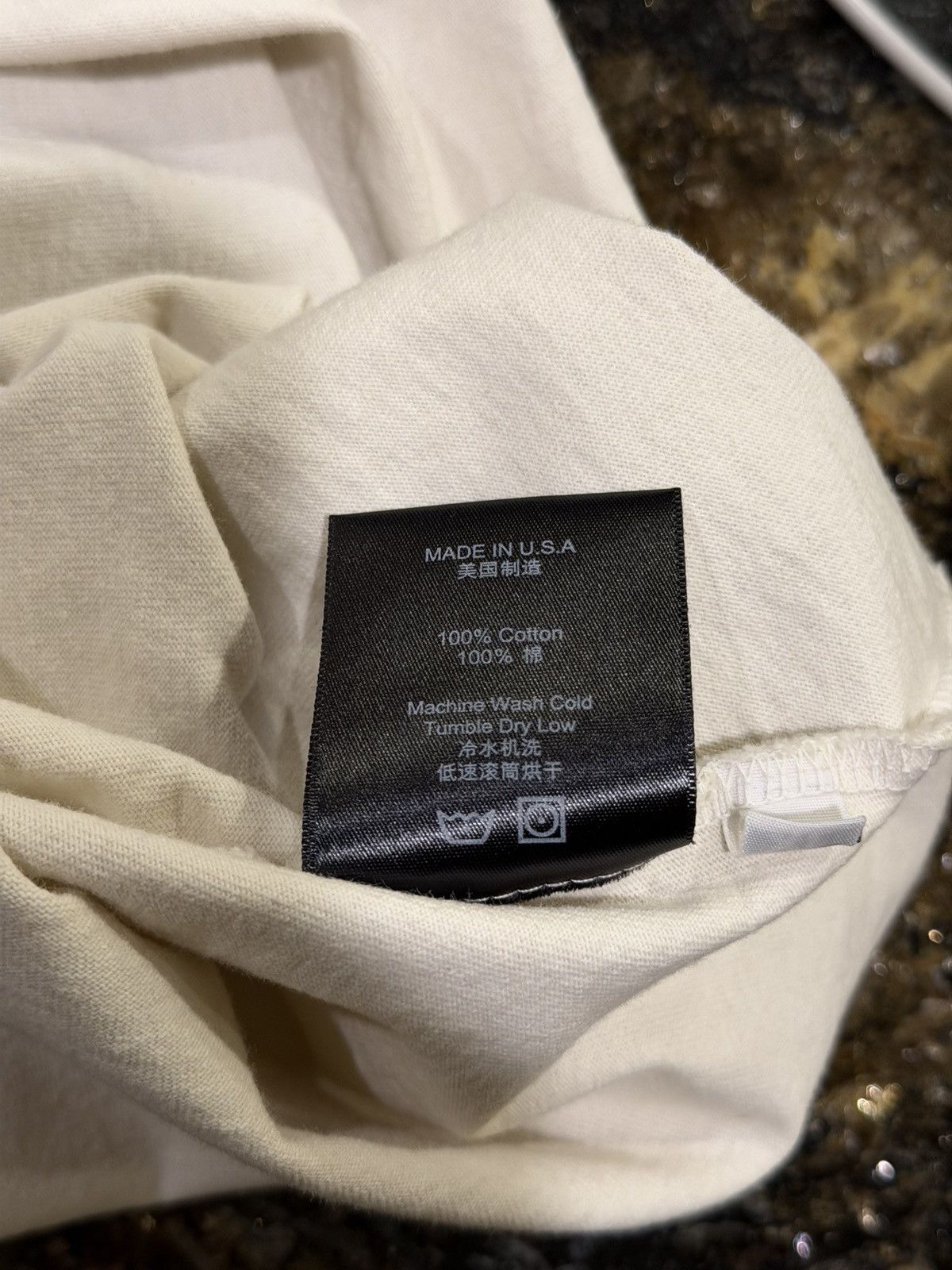 Rhude Rhude Rhanger Rossa Re Eagle Logo Vintage White T-Shirt Size US XL / EU 56 / 4 - 13 Thumbnail