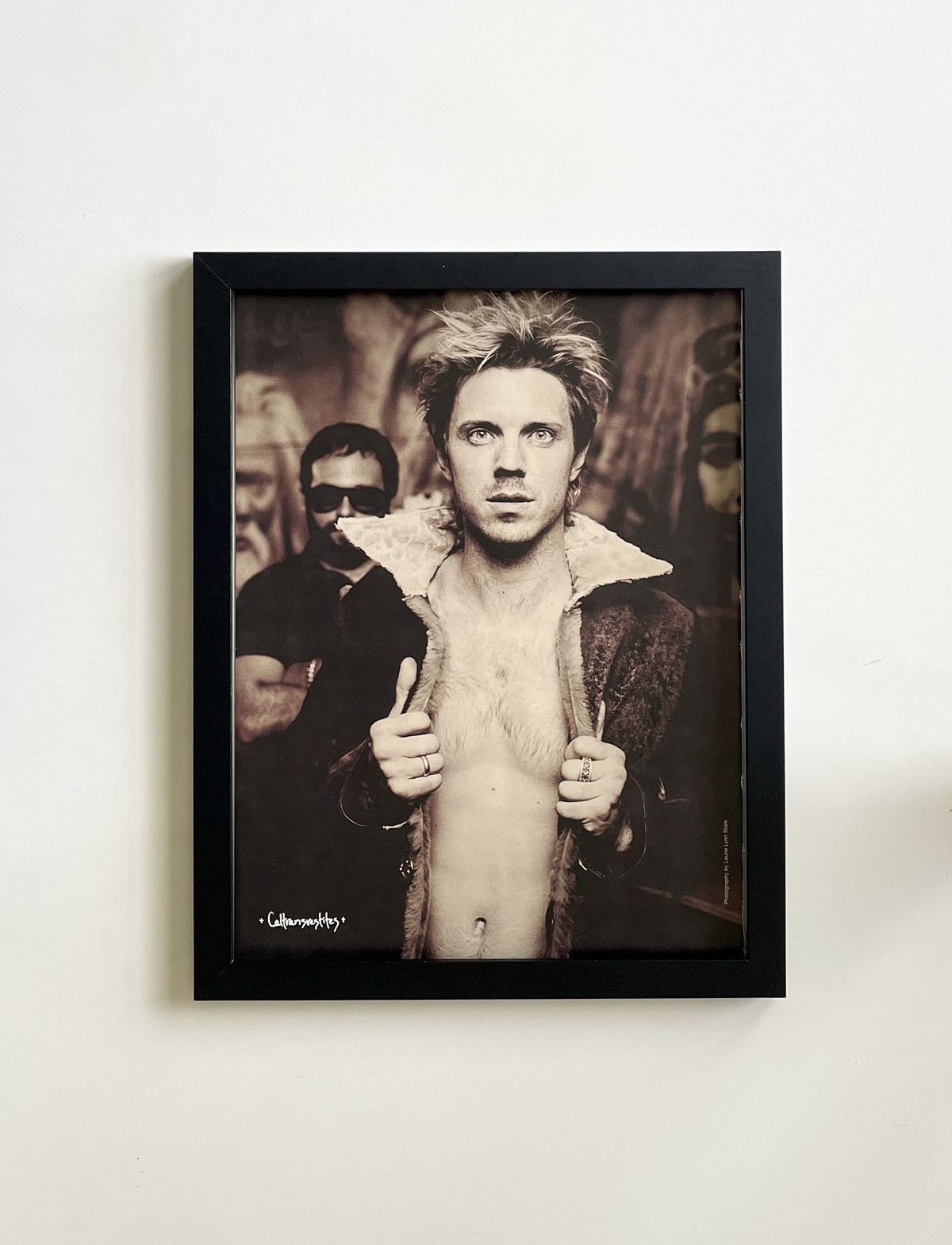 Chrome Hearts vintage photo Poster framed 9x11