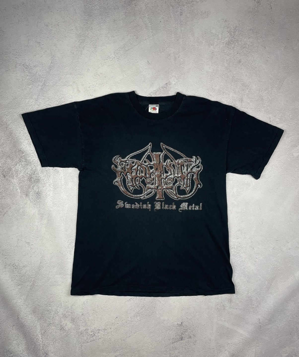 Band Tees × Vintage Vintage Marduk Swedish Black Metal T-Shirt 2000s Rare Size US XL / EU 56 / 4 - 1 Thumbnail