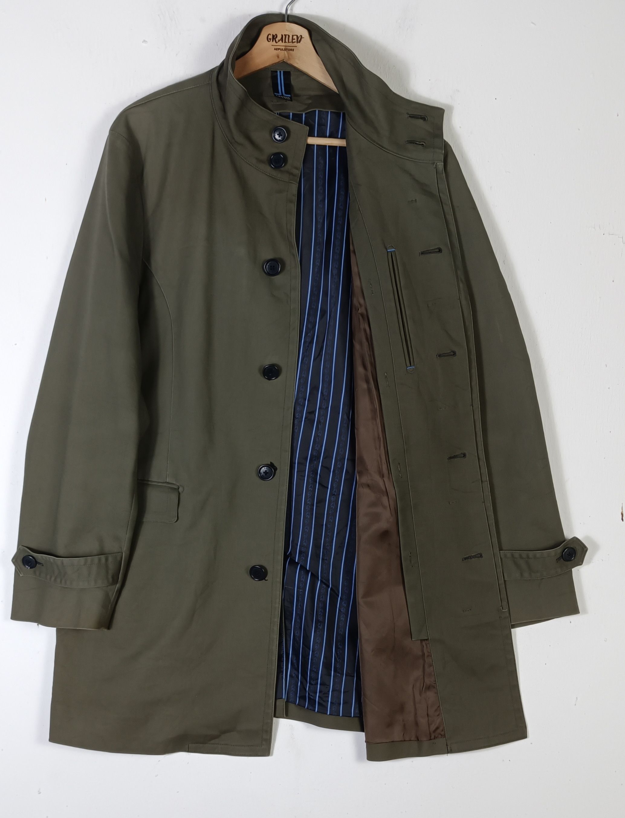 Lanvin er Bleu Trench Coat