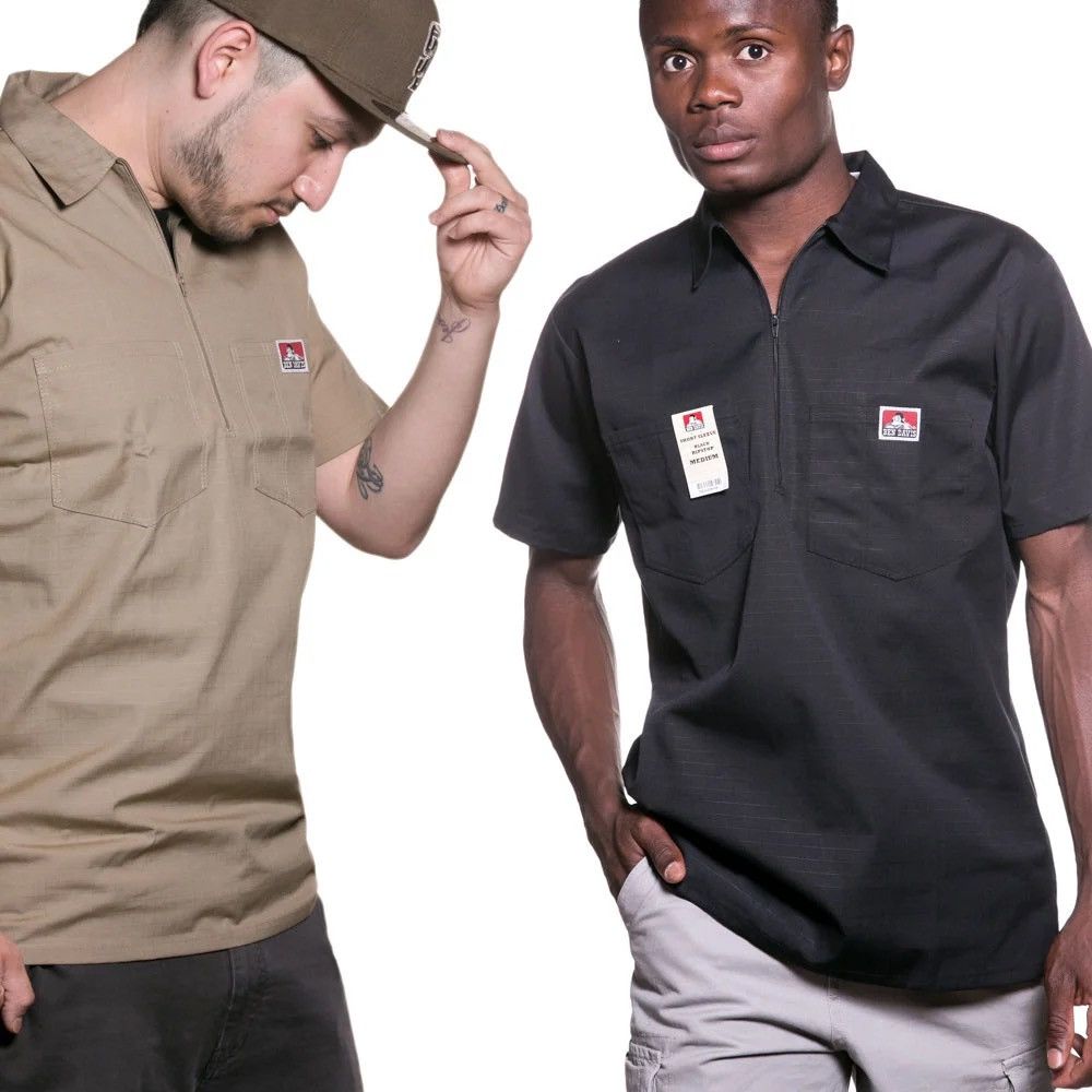 Ben Davis BEN DAVIS 1/2 zip shirt Size US L / EU 52-54 / 3 - 1 Preview