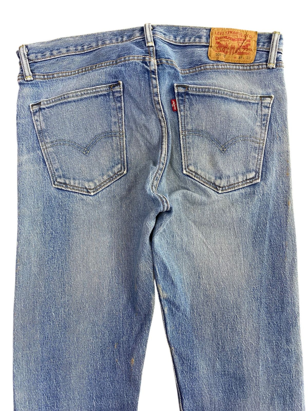 Levi's Vintage Levi’s Faded Blue Wash Style Straight Cut Jeans Size US 33 - 4 Thumbnail