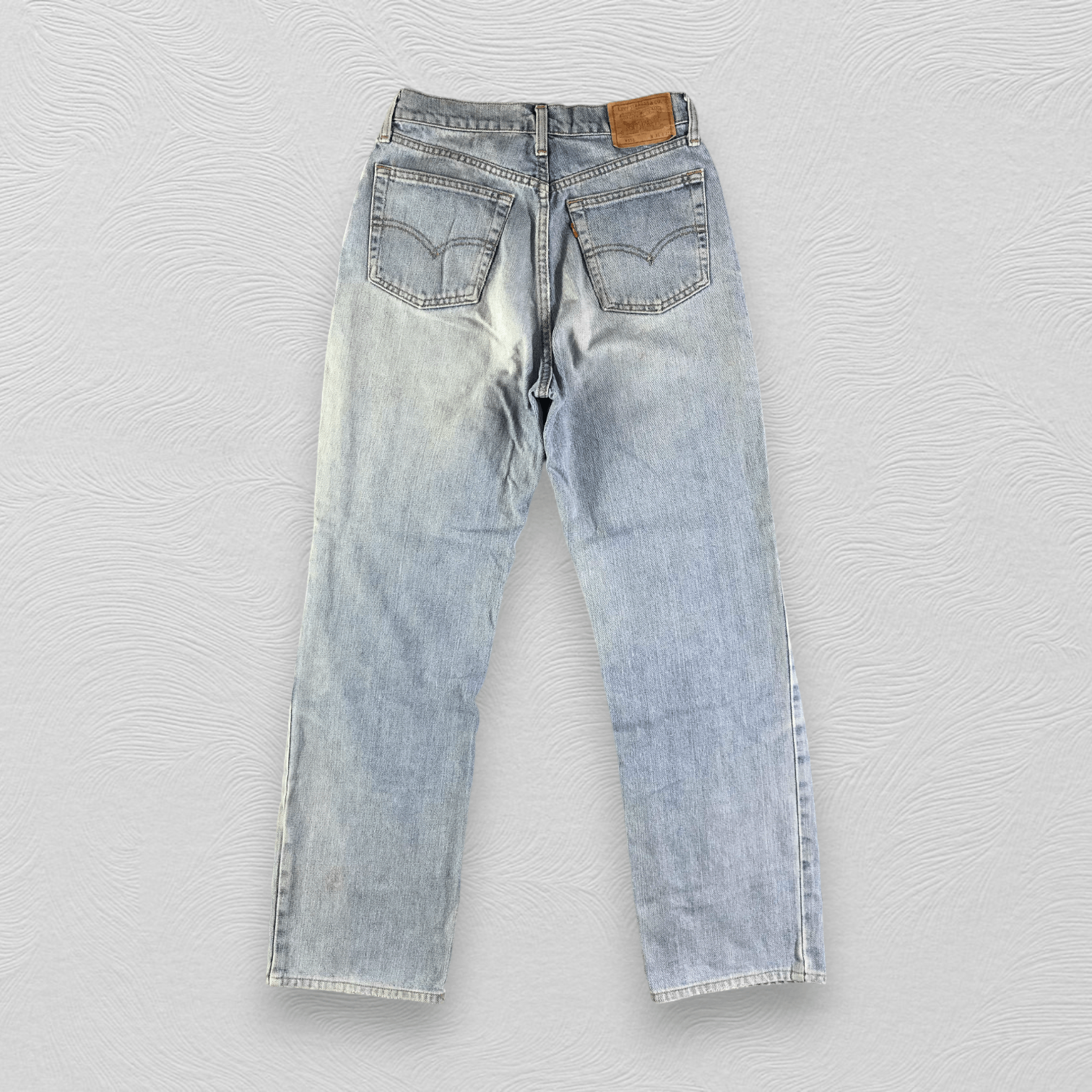 Levi's Vintage Levis Jeans 519 Ripped Medium Wash KJ2494 Size US 27 - 2 Thumbnail